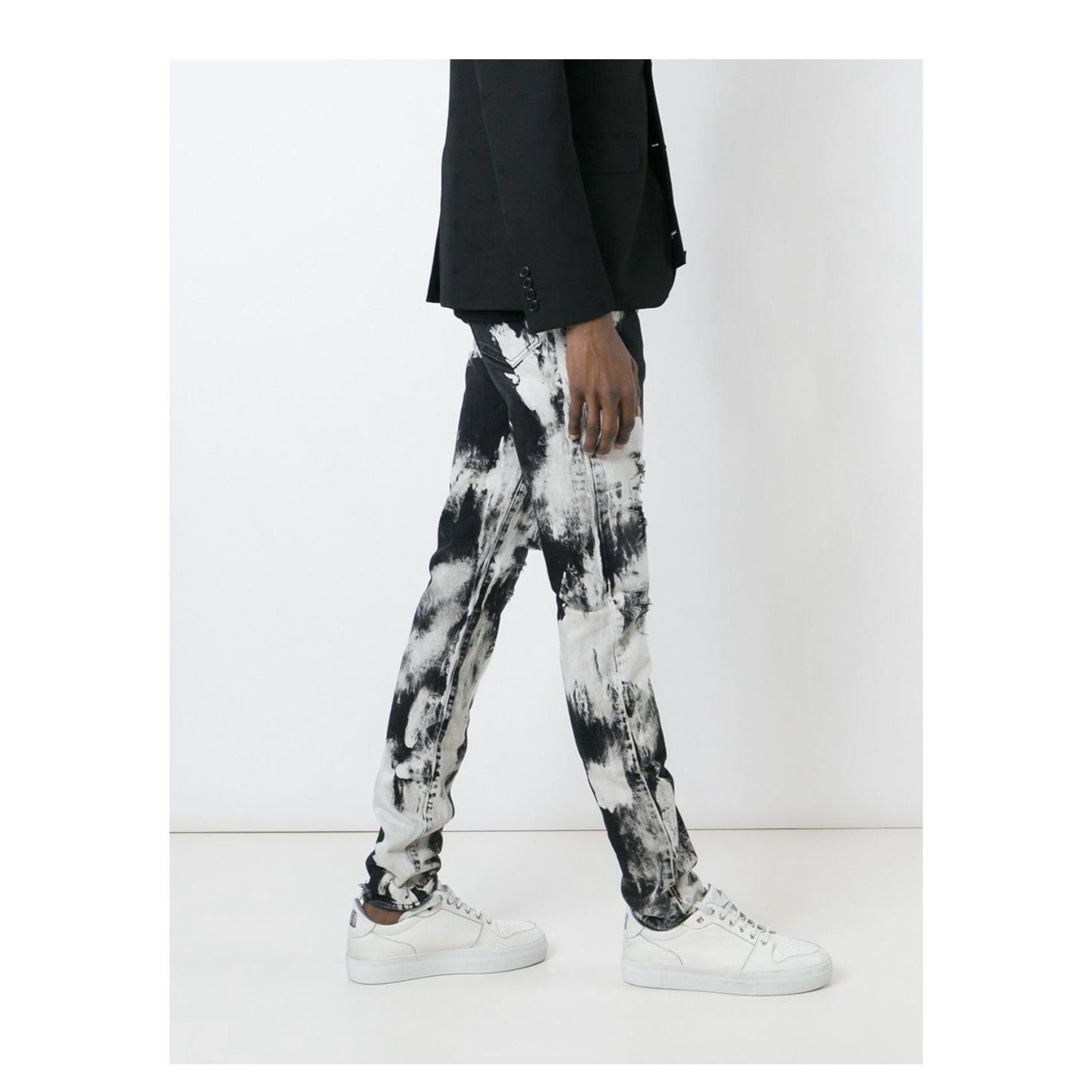Saint Laurent Paris Saint Laurent Tie Dye Jeans Size US 32 / EU 48 - 3 Thumbnail
