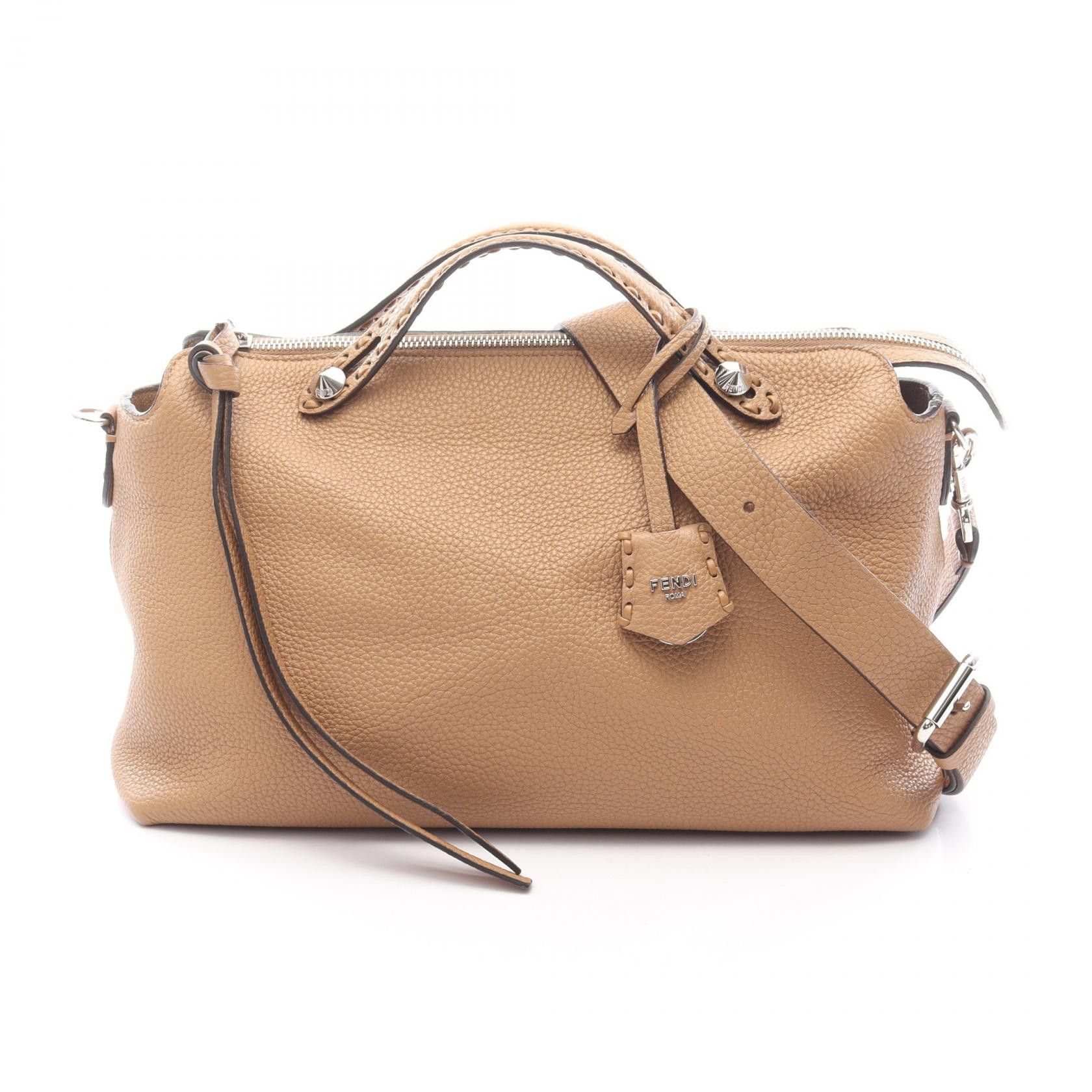 Fendi Fendi FENDI By The Way Selleria Leather Handbag Leather Handbag 8BL156ASU2F0EMR DUTY FREE for USA Size ONE SIZE - 1 Thumbnail