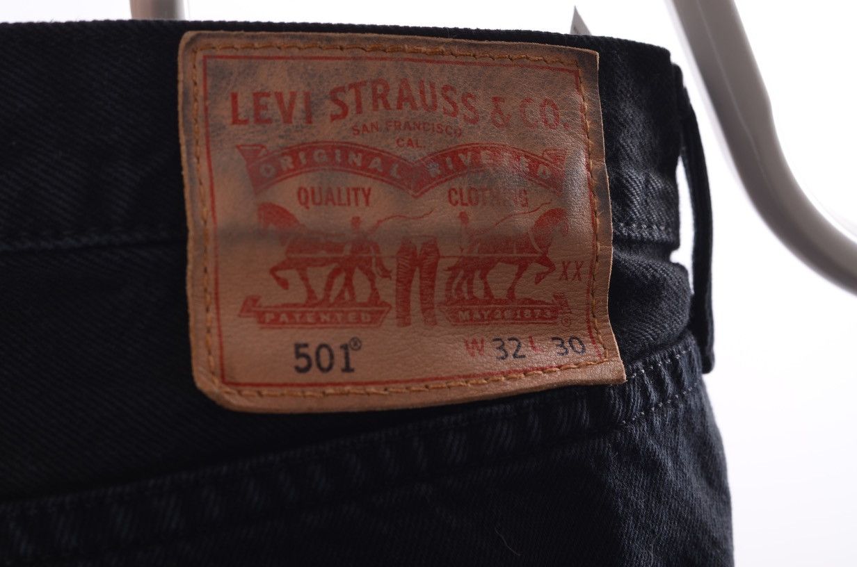 Levi's Levi's 501 Black Vintage Denim Jeans W32 Size US 32 / EU 48 - 5 Thumbnail