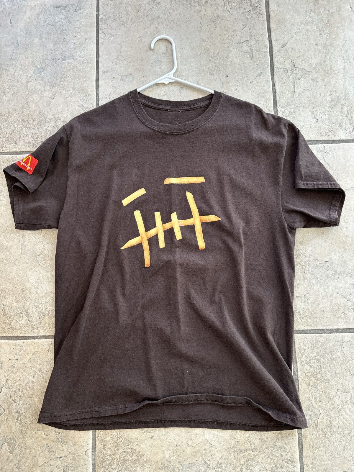 Travis Scott Travis Scott Cactus Jack x McDonald's Tee Size US M / EU 48-50 / 2 - 1 Thumbnail