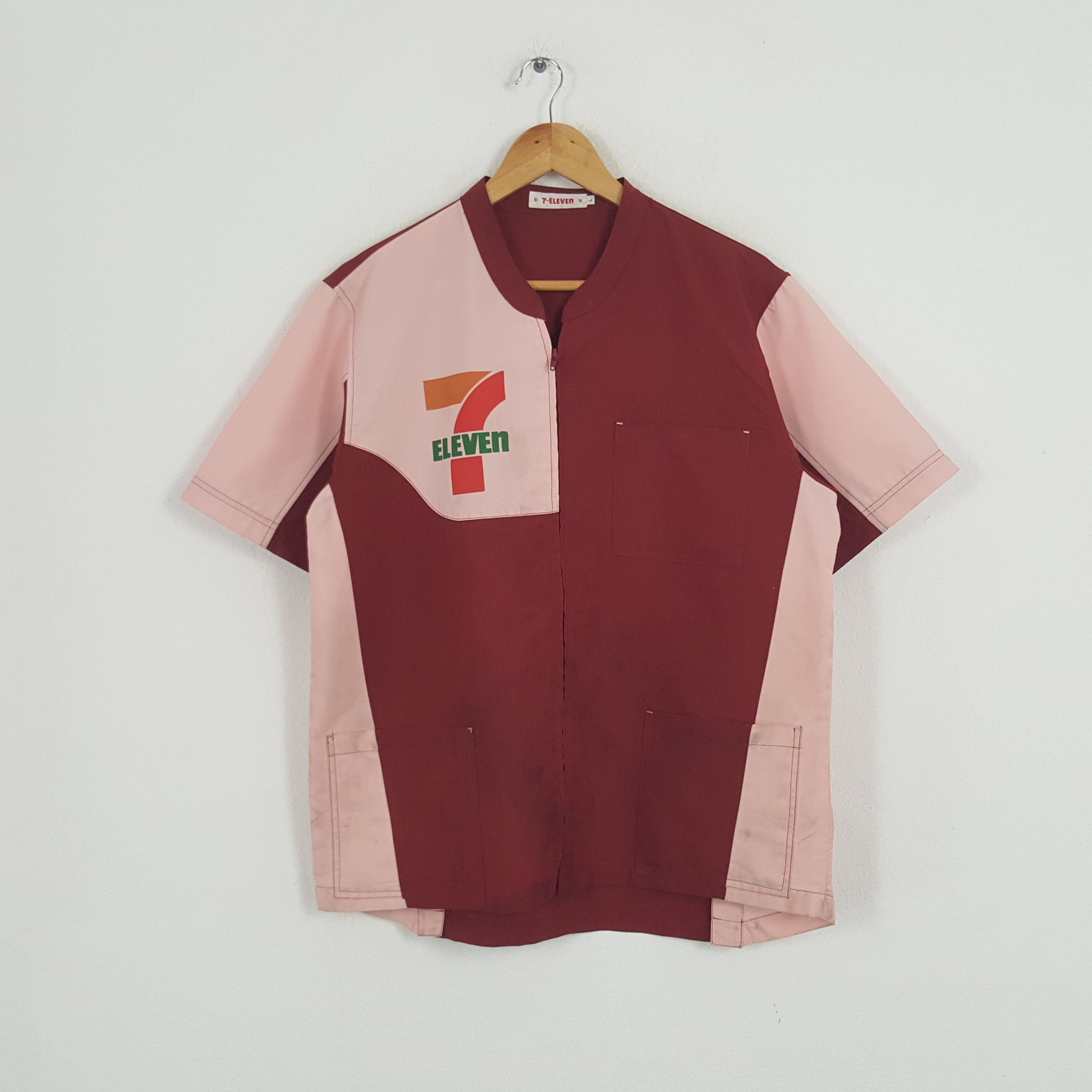 Japanese Brand × Vintage Vintage 7 Eleven Japanese Brand Uniform Jacket Size US L / EU 52-54 / 3 - 3 Thumbnail