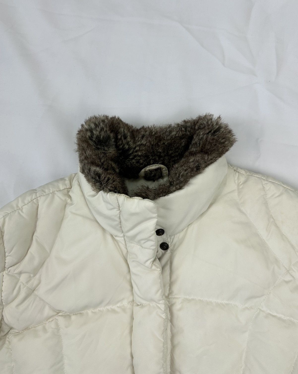 Eddie Bauer Vintage Women’s Eddie Bauer Down Jacket With Fur Size S Size S / US 4 / IT 40 - 6 Thumbnail