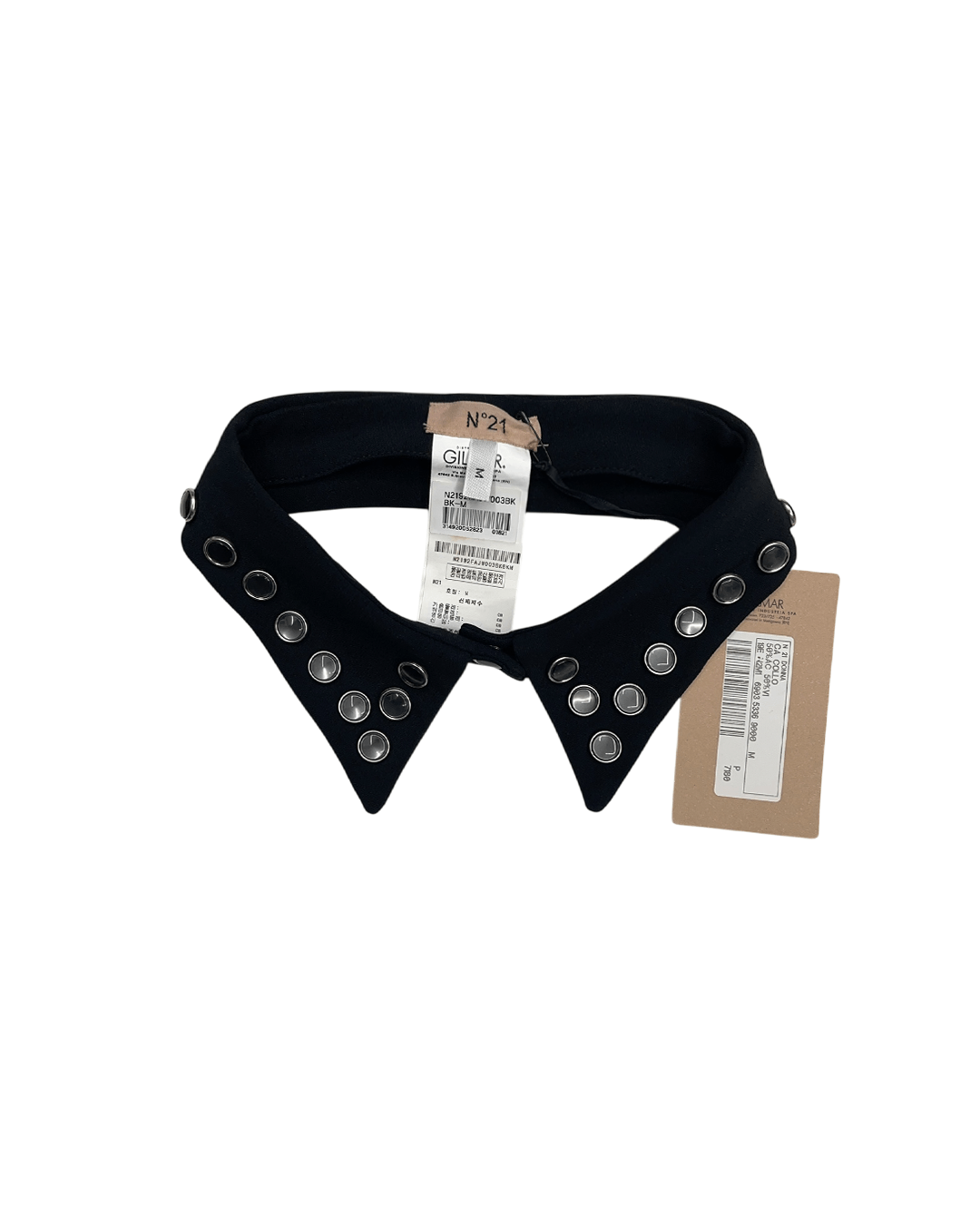 N21 N°21 SS19 Studded Collar Size ONE SIZE - 1 Thumbnail
