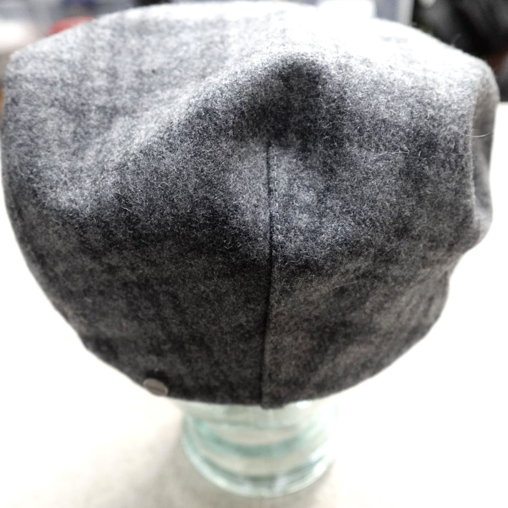 Stetson Stetson Newsboy Cap Plaid Wool Blend Ear Flap Gray Medium M Men Size ONE SIZE - 4 Thumbnail