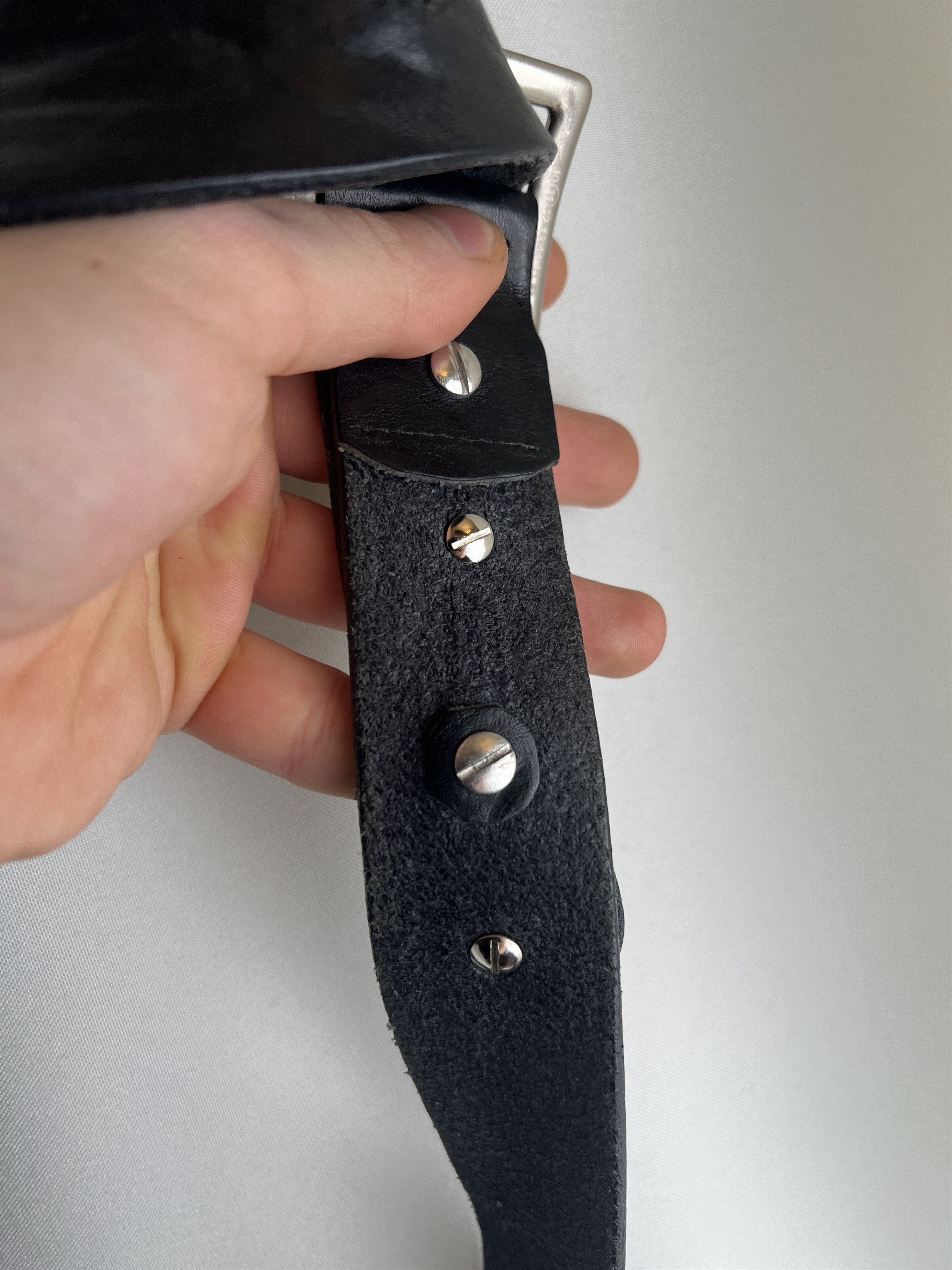 Maison Margiela Martin Margiela "Leather Belt" Size ONE SIZE - 16 Thumbnail