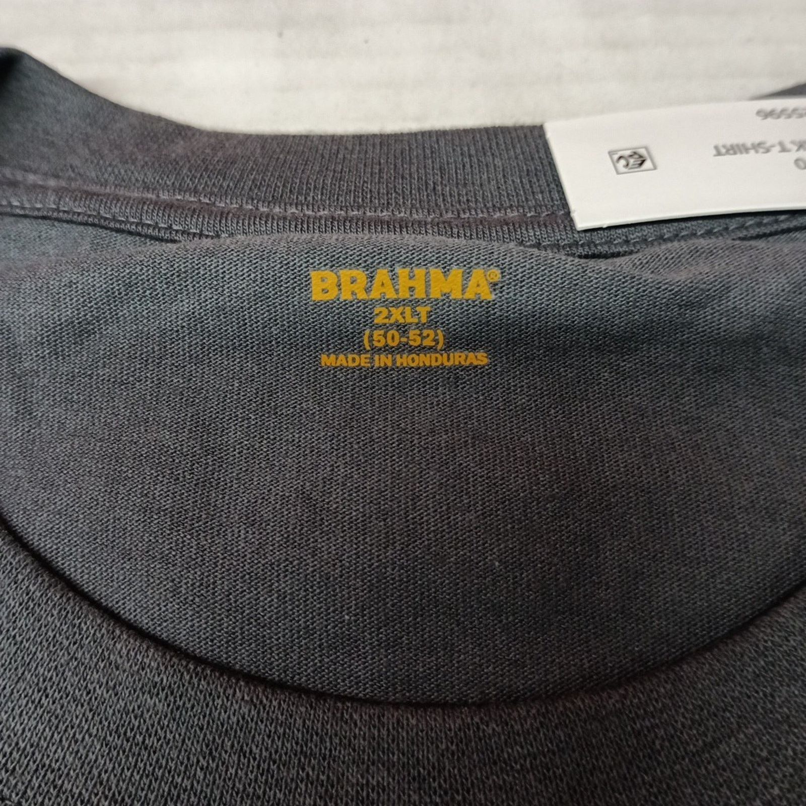 Other 2 Brahma Work T-Shirt Men's 2XLT 50-52 Gray Pocket Tee Size US XXL / EU 58 / 5 - 4 Thumbnail