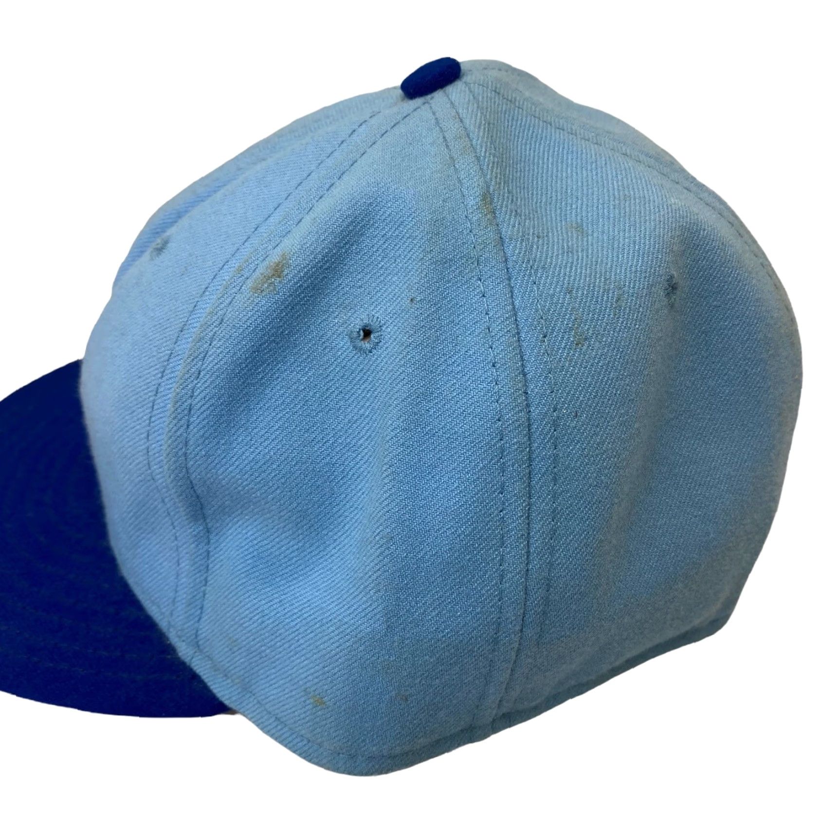 New Era New Era Kansas City Royals ATERNATE Powder Blue 59FIFTY 7 1/2 FITTED Hat USA Mens Size ONE SIZE - 3 Thumbnail