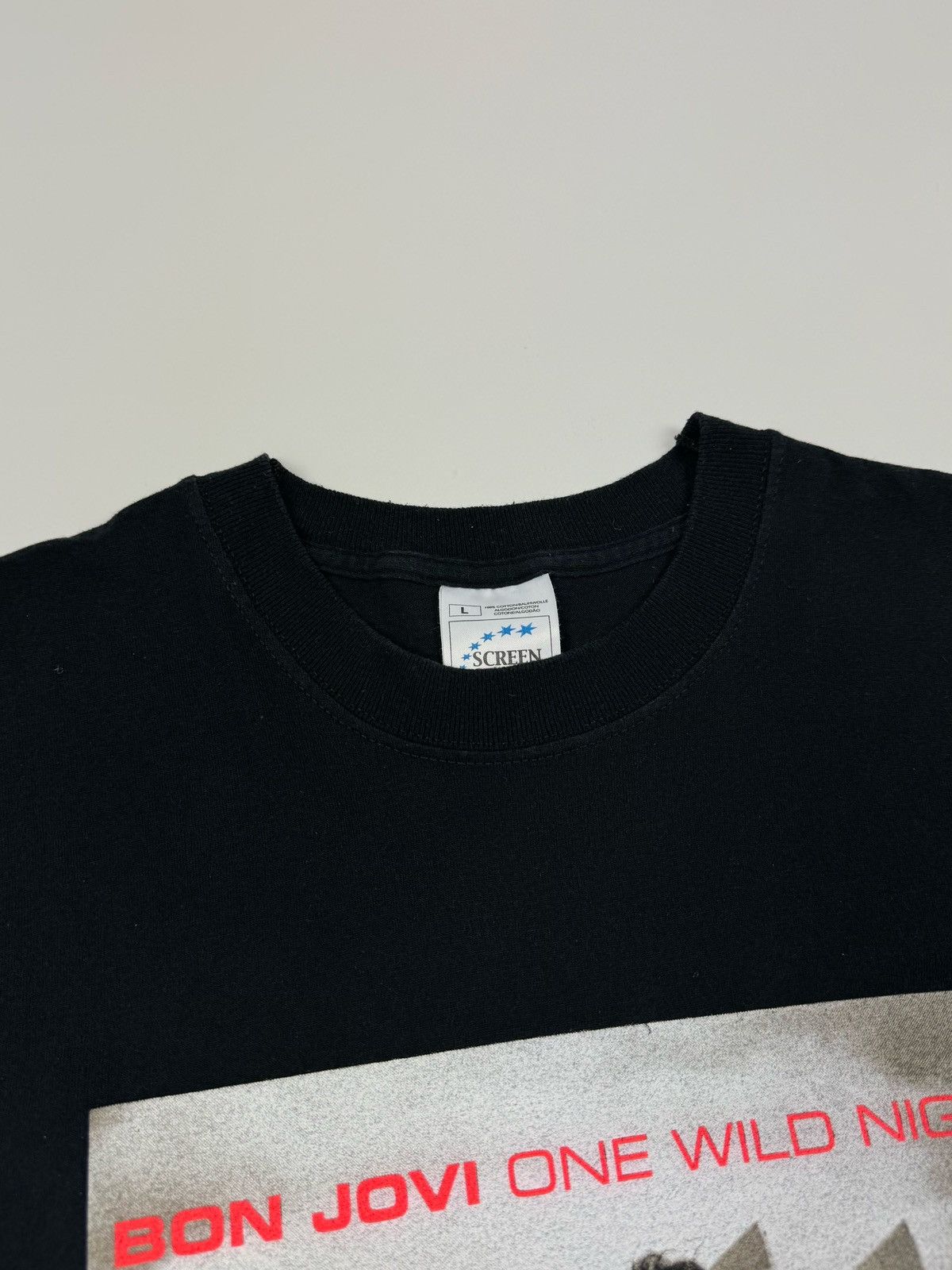 Band Tees × Bon Jovi 2001 Bon Jovi One Wild Night World Tour T-Shirt Size US L / EU 52-54 / 3 - 4 Thumbnail