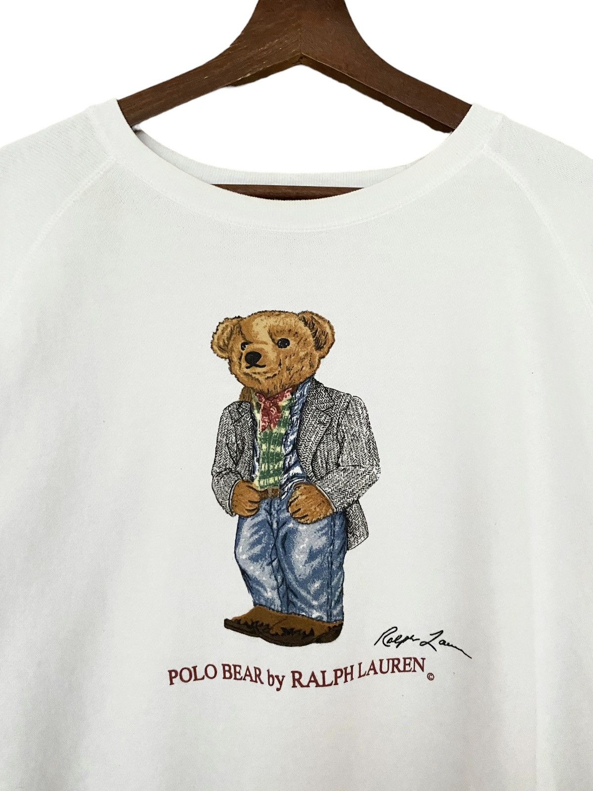 Vintage Vintage Brand Polo Ralph Lauren Sweatshirt 1990s Size US L / EU 52-54 / 3 - 5 Thumbnail