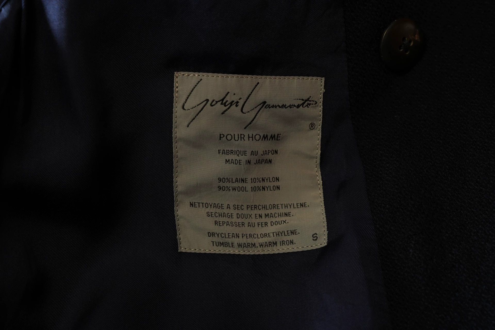 Yohji Yamamoto Yohji Yamamoto 88AW J40 Red/Black Stitch DB Jacket S Size US S / EU 44-46 / 1 - 8 Thumbnail