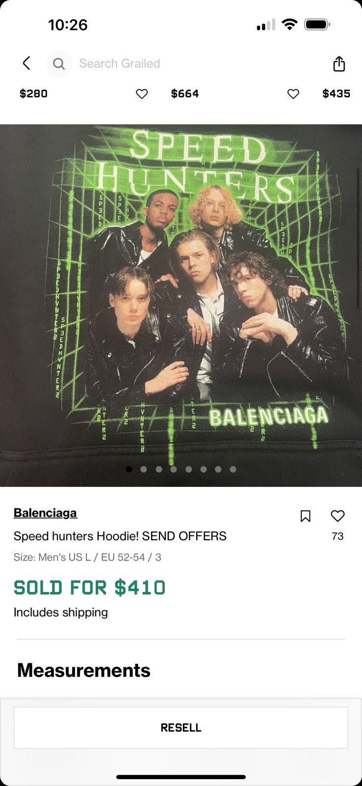 Balenciaga Balenciaga oversized speed hunter hoodie Size US L / EU 52-54 / 3 - 6 Thumbnail