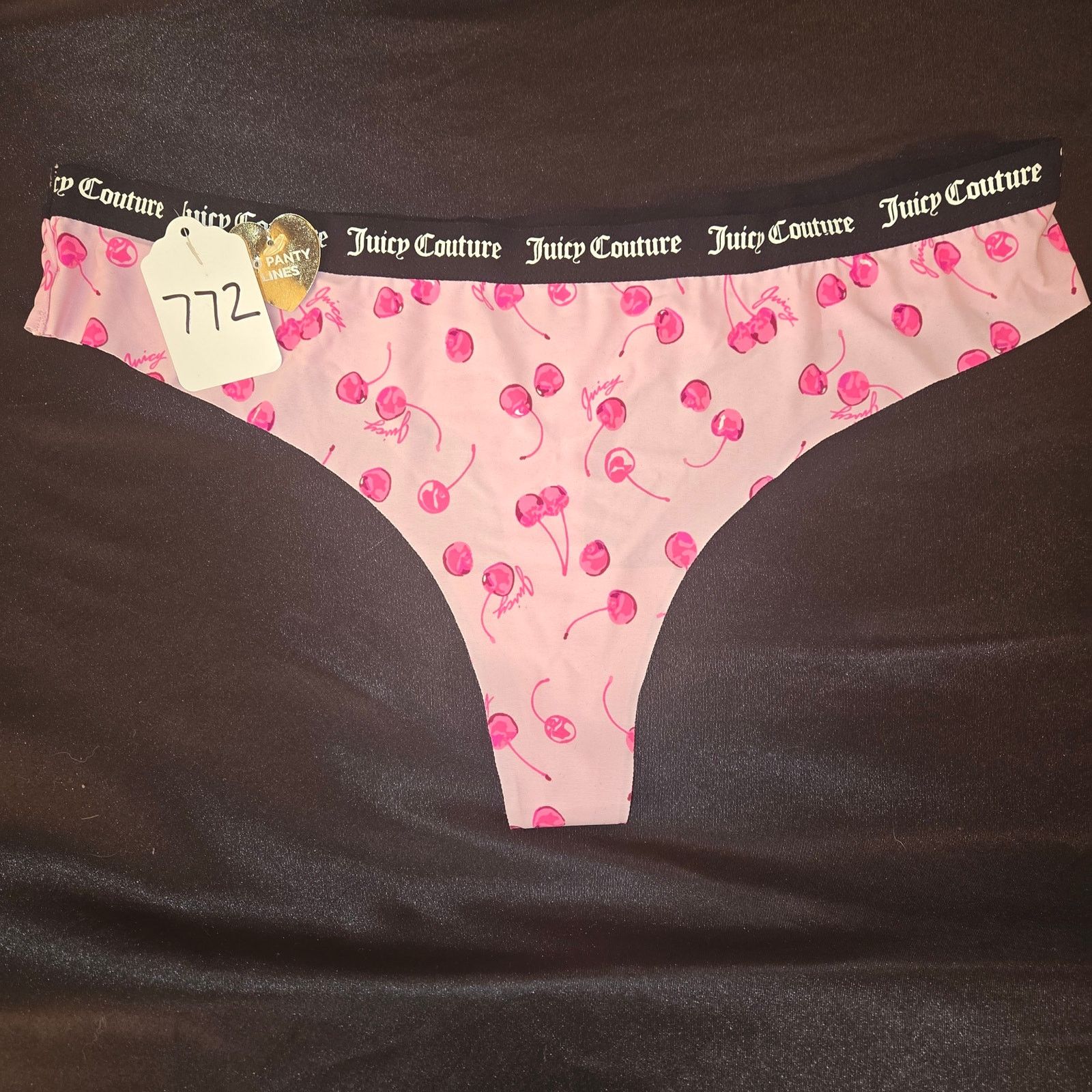 Juicy Couture Juicy Couture Pink No Panty Line Panties - Brand New - Large Size ONE SIZE - 4 Thumbnail