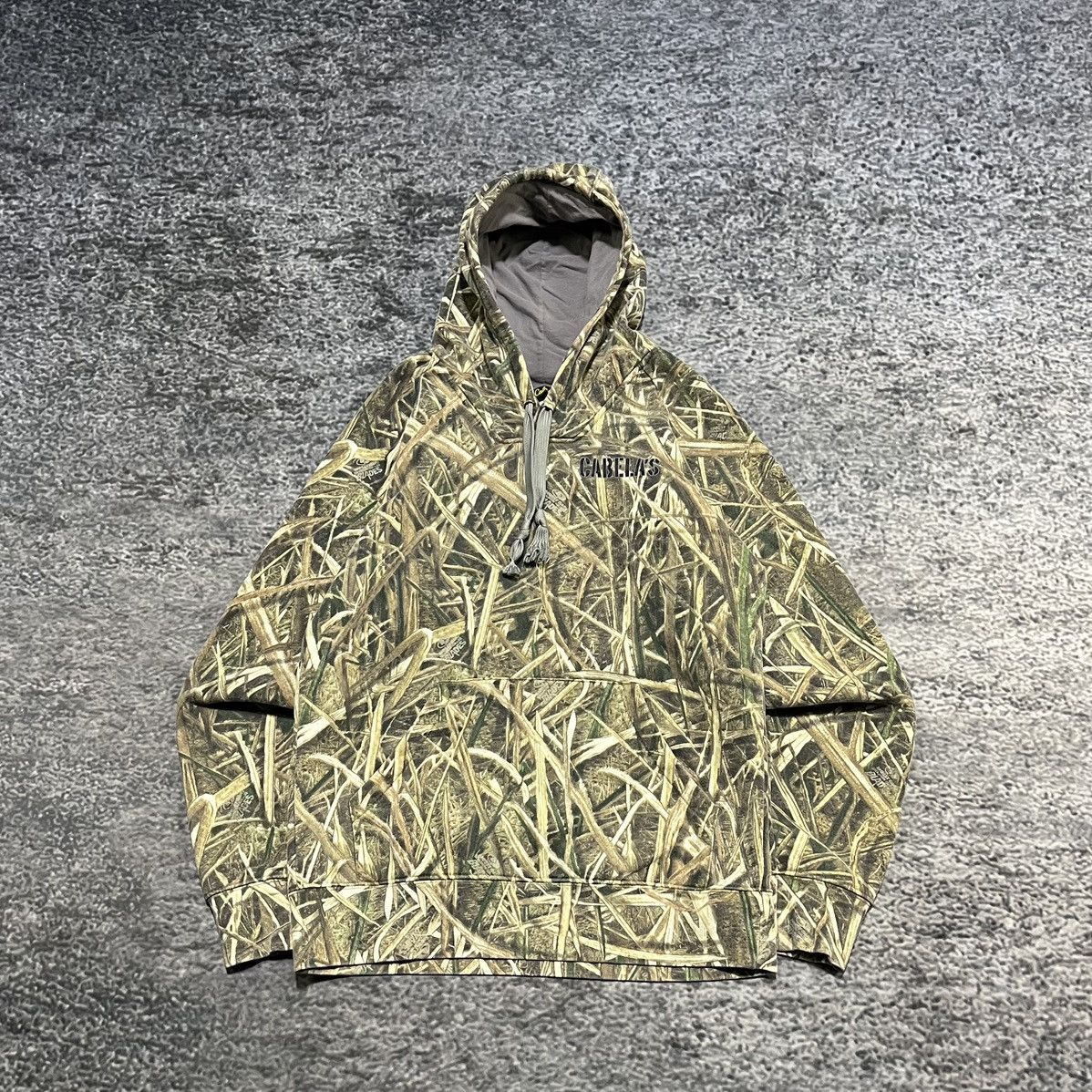 Cabelas VINTAGE Y2K CABELA'S CAMO OUTDOOR GRUNGE SKATER HOODIE SMALL Size US S / EU 44-46 / 1 - 1 Thumbnail