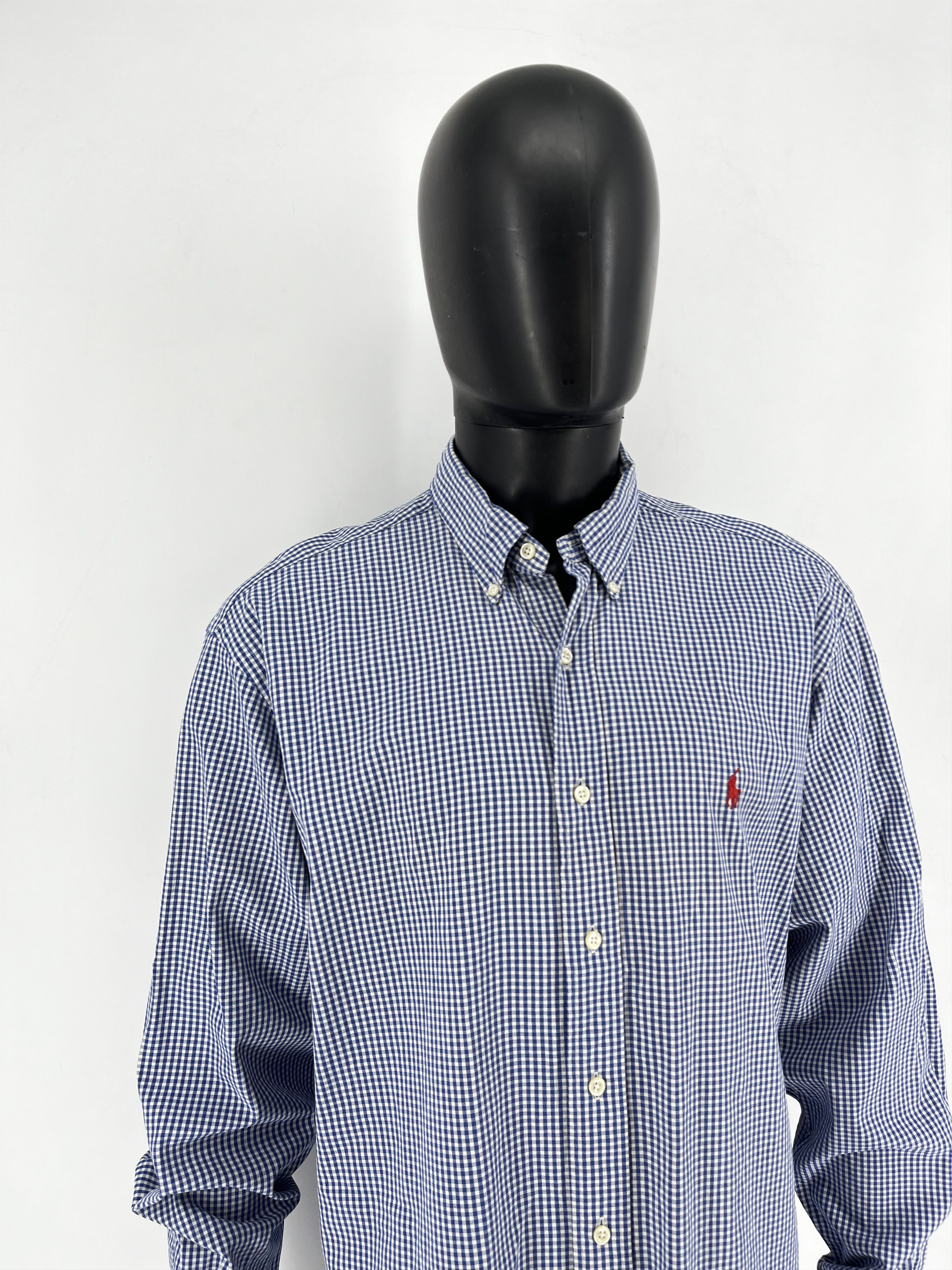 Polo Ralph Lauren Vintage y2k Polo Ralph Lauren Plaid Blake Cotton Flannel Size US XL / EU 56 / 4 - 3 Thumbnail
