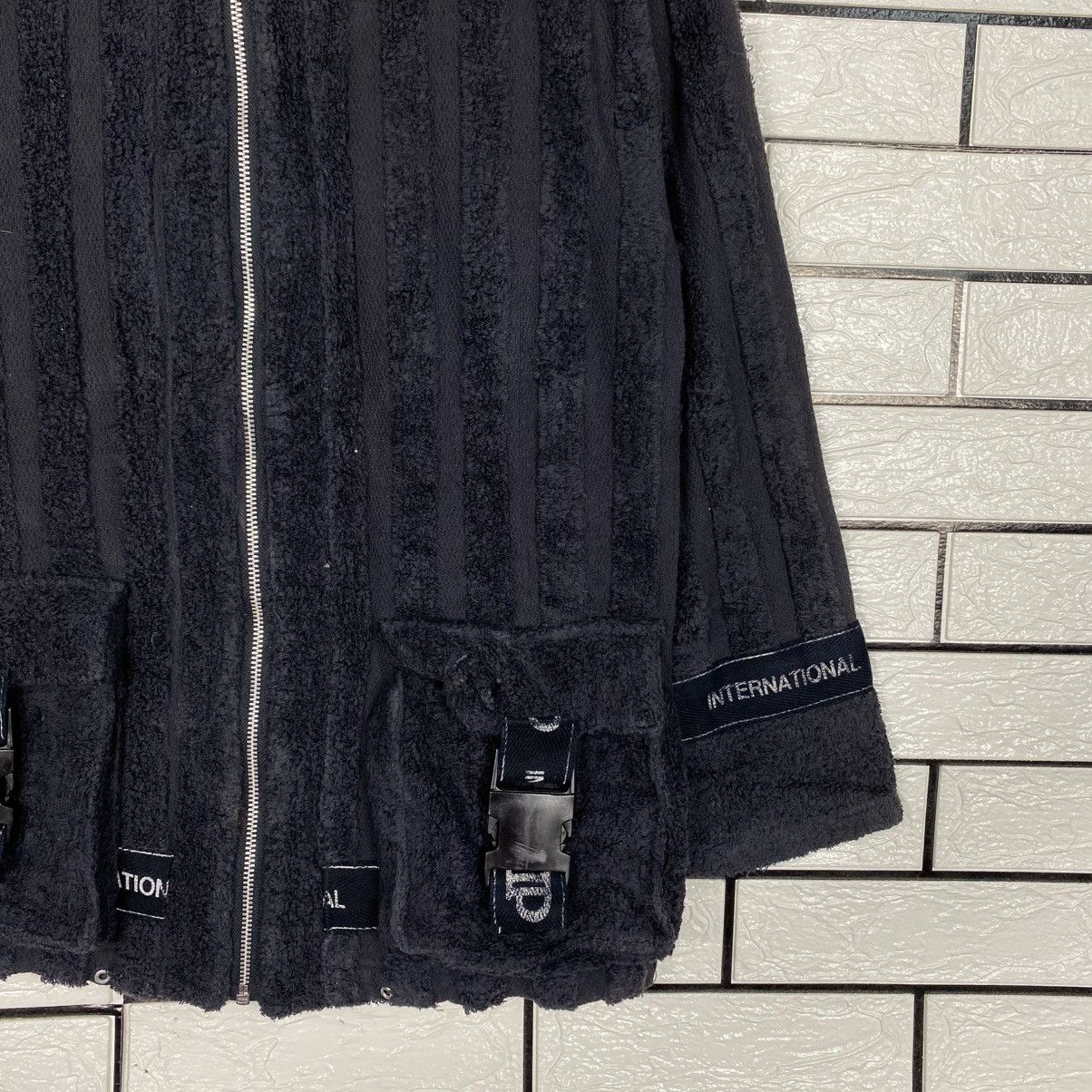 Japanese Brand Vintage Wool Jacket Work DP International Issey Miyake Size US M / EU 48-50 / 2 - 6 Thumbnail
