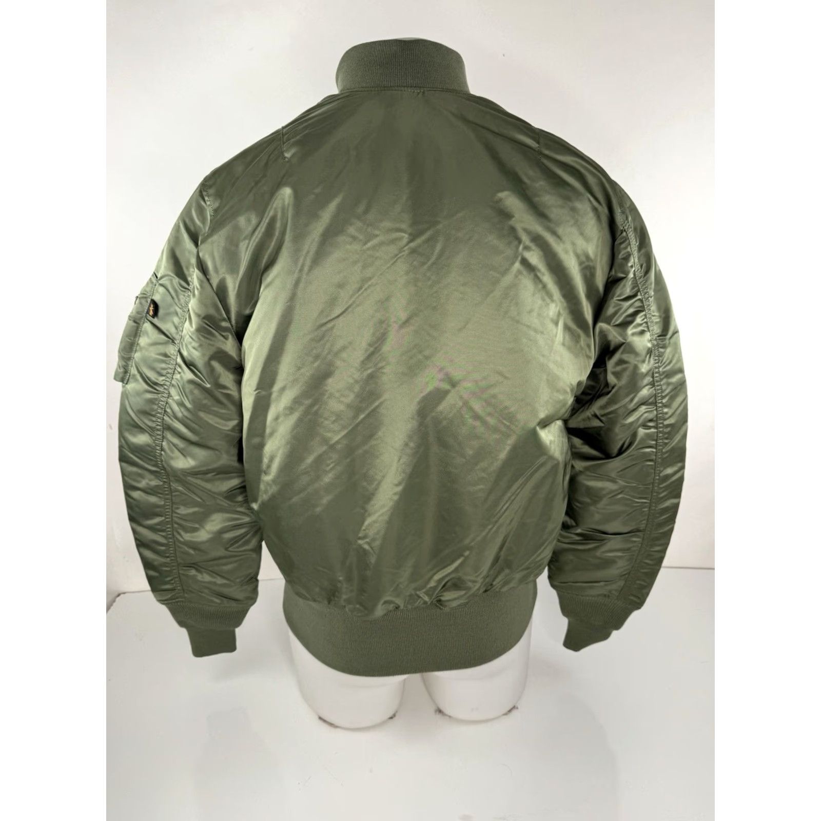 Alpha Industries ALPHA INDUSTRIES MA-1 Reversible Jacket Mens S Green Nike? Size US S / EU 44-46 / 1 - 4 Thumbnail