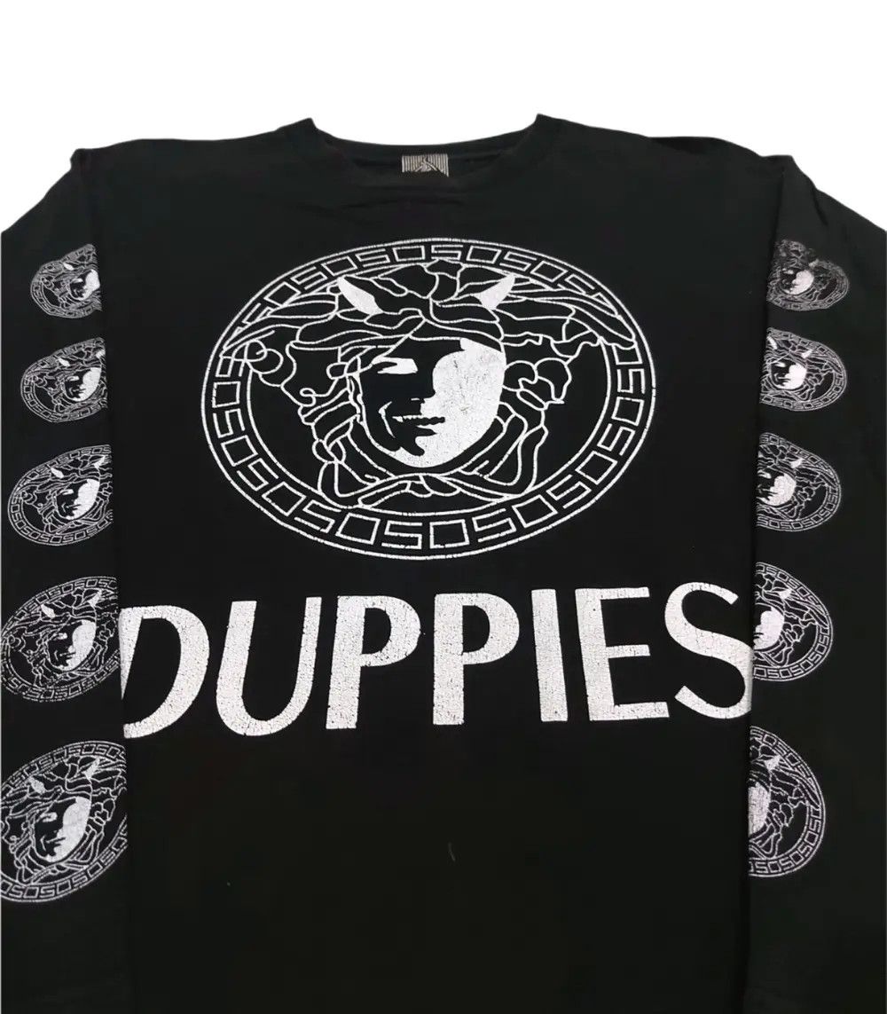 If Six Was Nine Rare! 50 Duppies Babylon Versace Parody L/S Tee Size US XL / EU 56 / 4 - 5 Thumbnail
