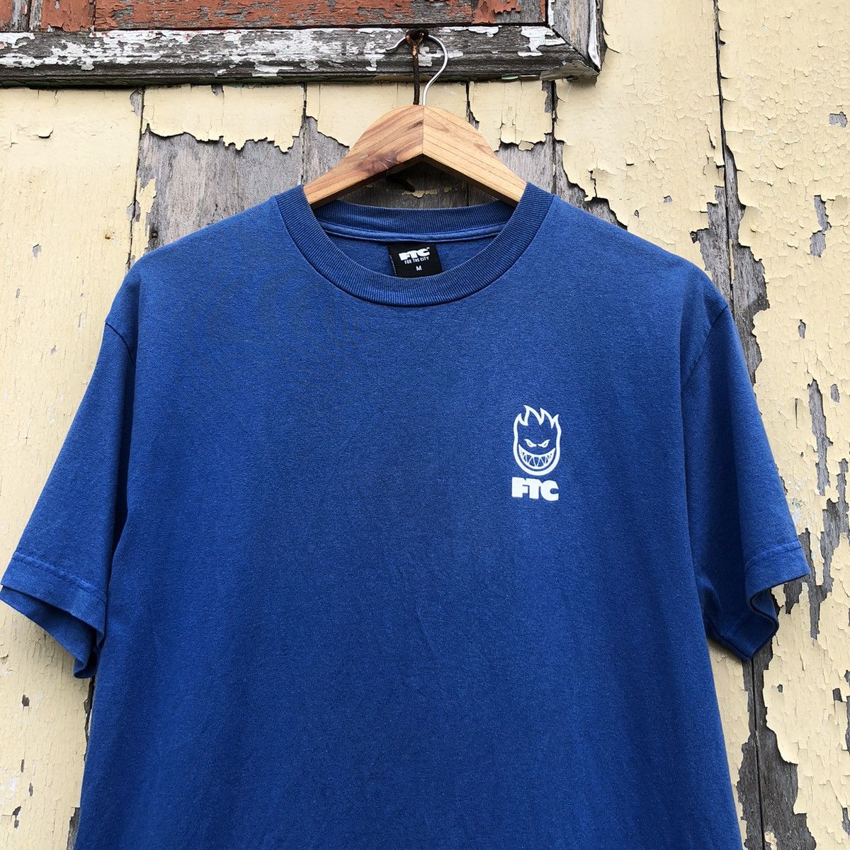 FTC Vintage y2k FTC x Spitfire Skateboards Sunfaded Tshirt Size US M / EU 48-50 / 2 - 5 Thumbnail