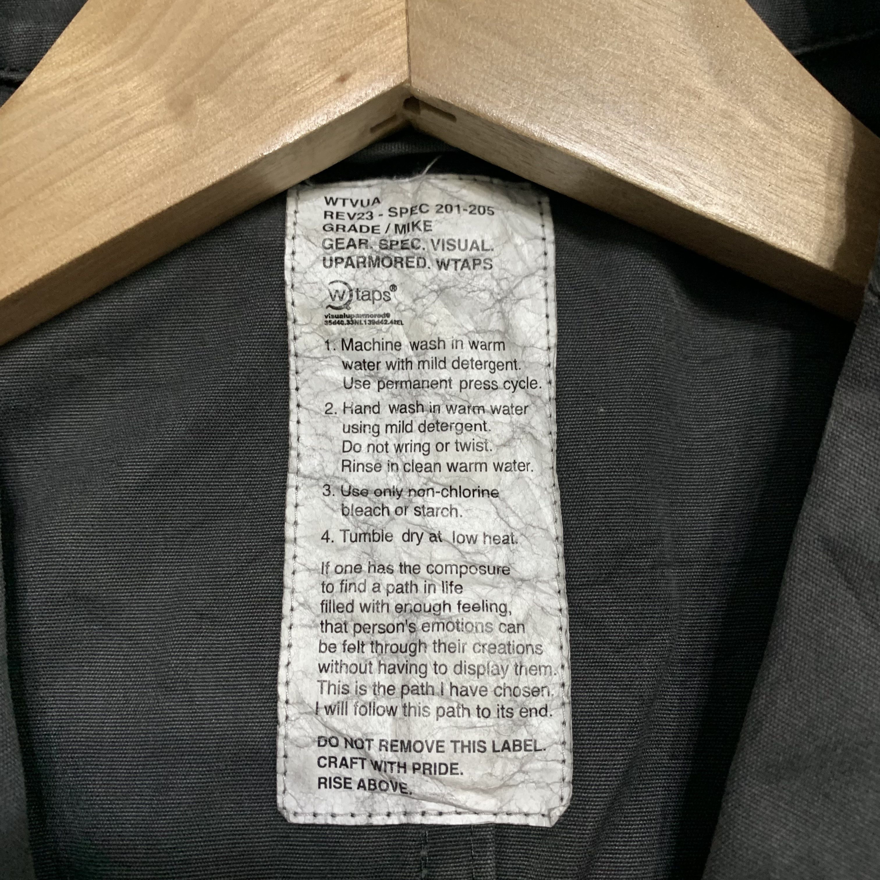 Wtaps Wtaps Too Late To Die Chore Jacket Size US M / EU 48-50 / 2 - 8 Thumbnail