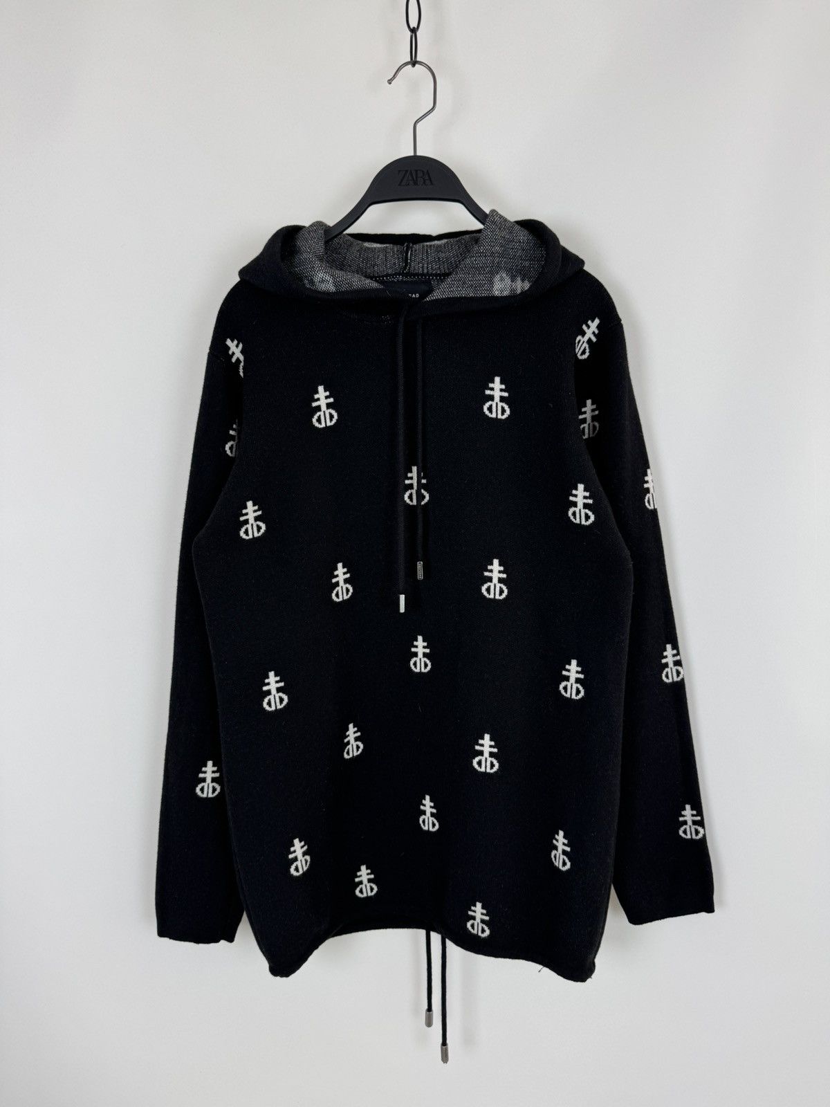 Drop Dead Drop Dead Blasphemy Knit Multi-Logo Hoodie Size US XS / EU 42 / 0 - 1 Thumbnail