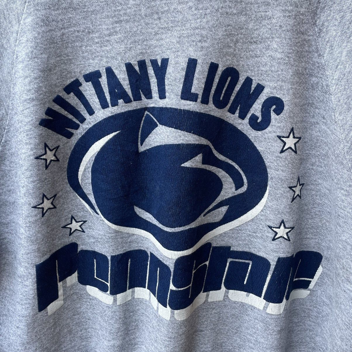 Vintage 🔥Vintage 90s Nittany Lions Pennstate Big Logo Sweatshirts Size US M / EU 48-50 / 2 - 5 Thumbnail