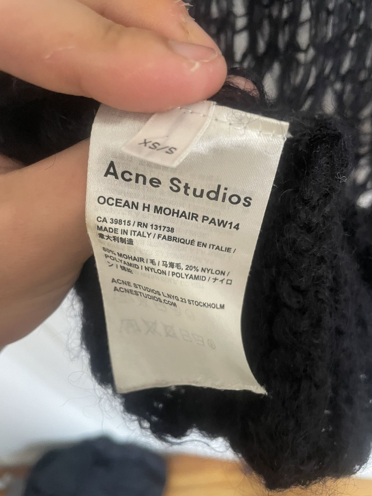 Acne Studios Archive Acne Studios 2014 archive mohair knit Size US L / EU 52-54 / 3 - 10 Thumbnail