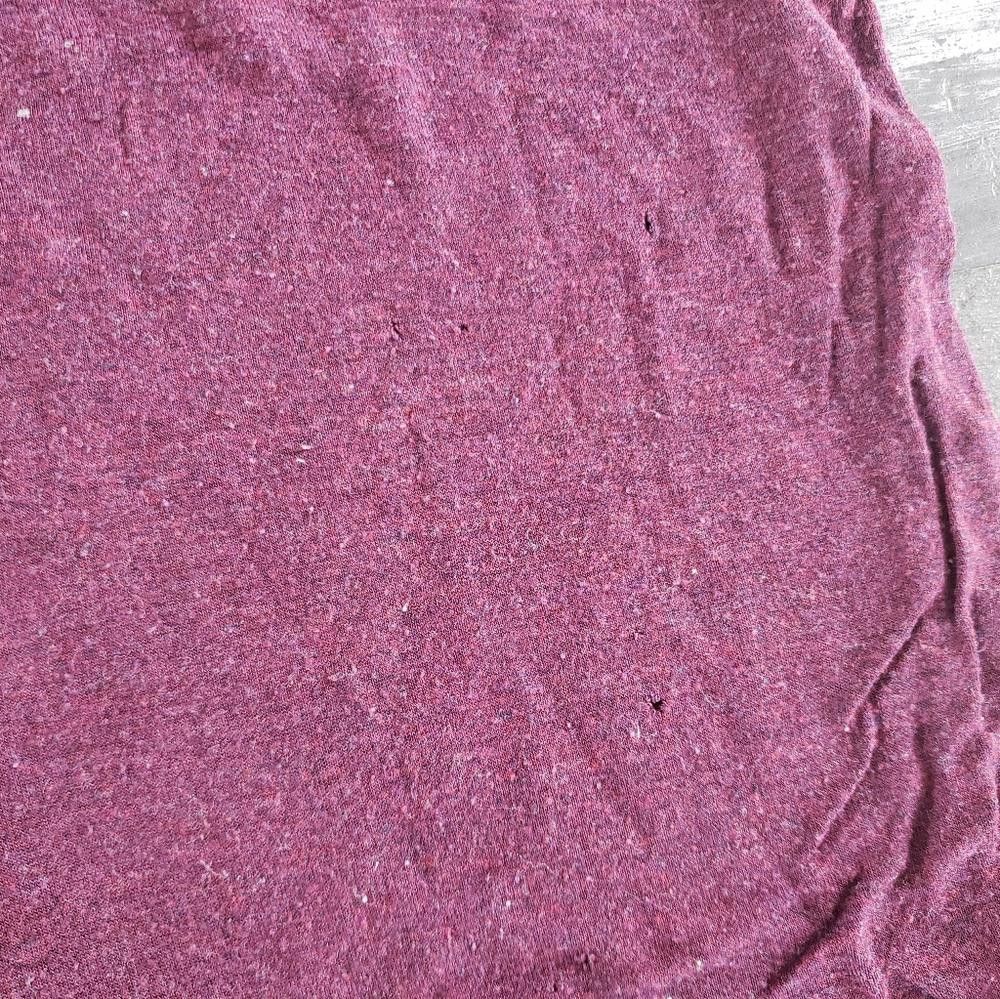Designer Dark Burgundy Basic A.N.D. Short Sleeve Size XS / US 0-2 / IT 36-38 - 5 Thumbnail