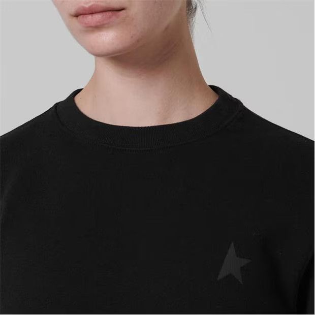 Golden Goose o1g2r1mq1024 Sweatshirt in Black Size M / US 6-8 / IT 42-44 - 4 Thumbnail