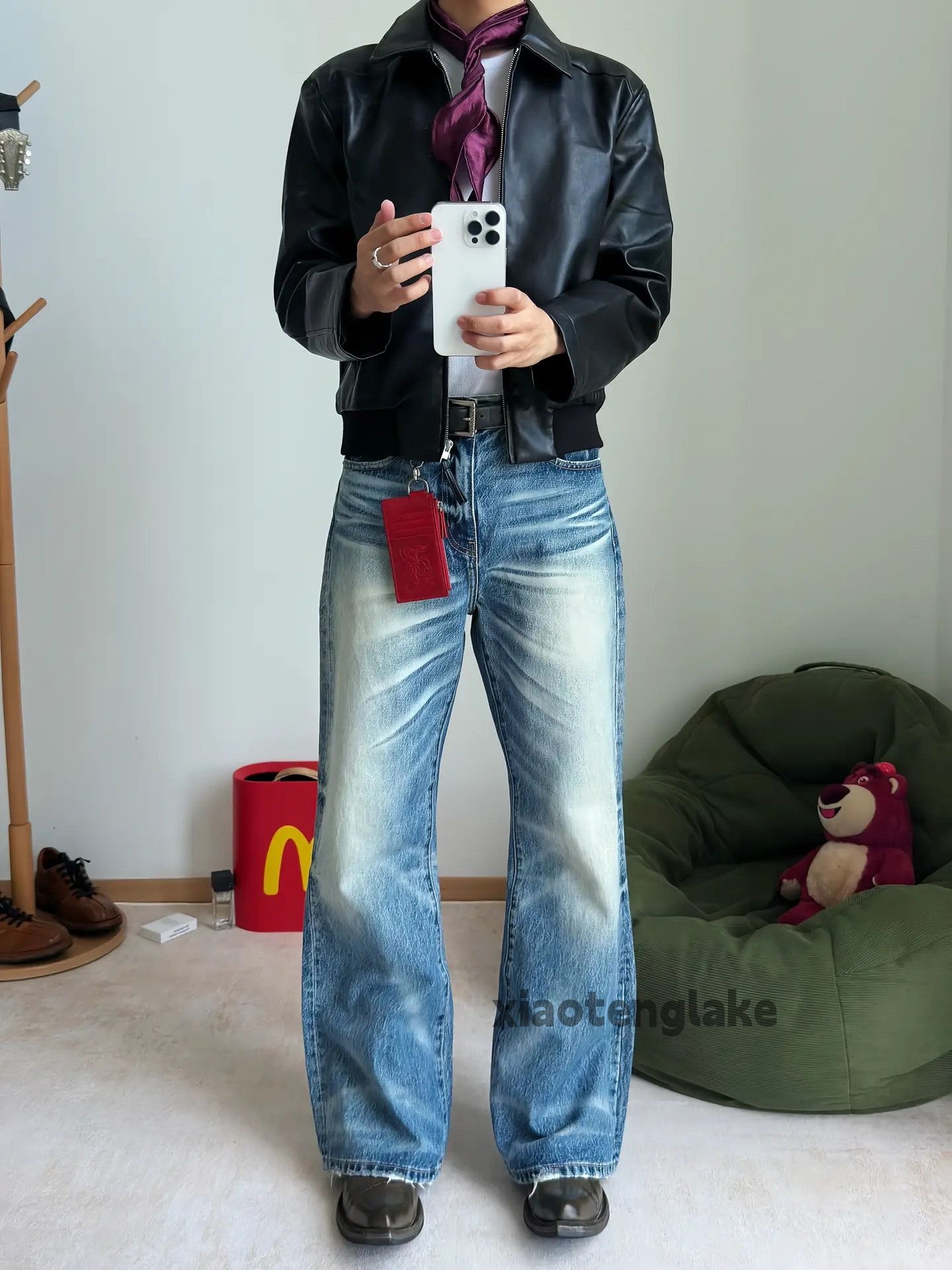 Jean xtl vintage washed faded cleanfit yuppie bootcut jeans Size US 36 / EU 52 - 1 Thumbnail