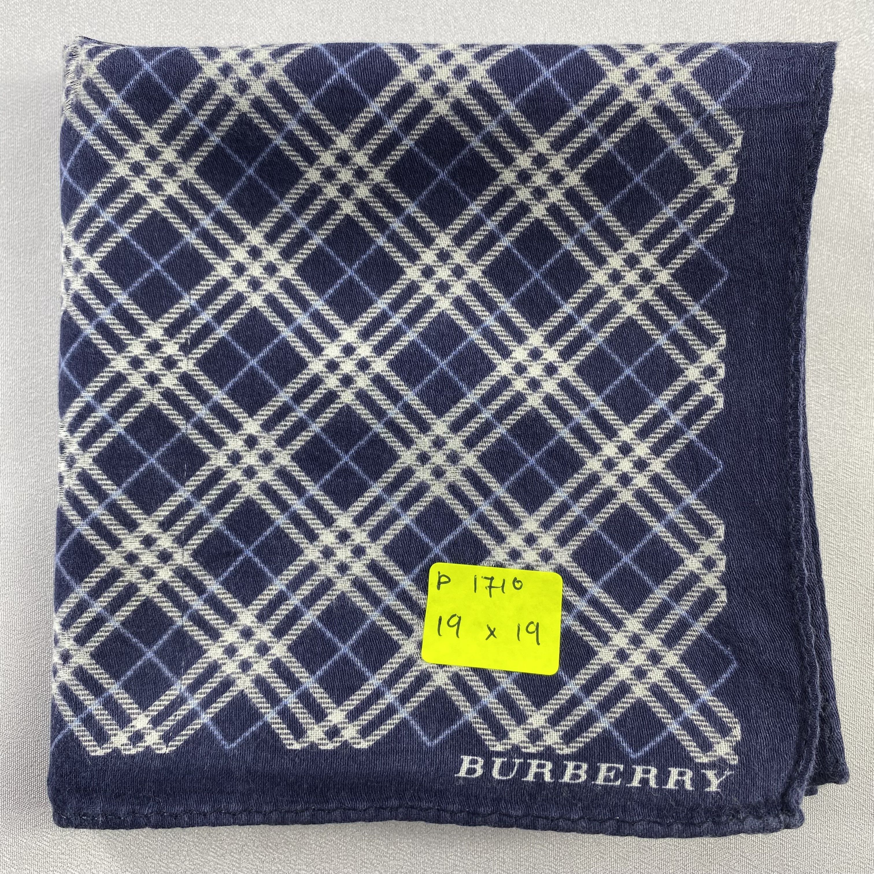 Burberry × Vintage Burberry Handkerchief / Neckerchief / Bandana-P1710 Size ONE SIZE - 7 Thumbnail
