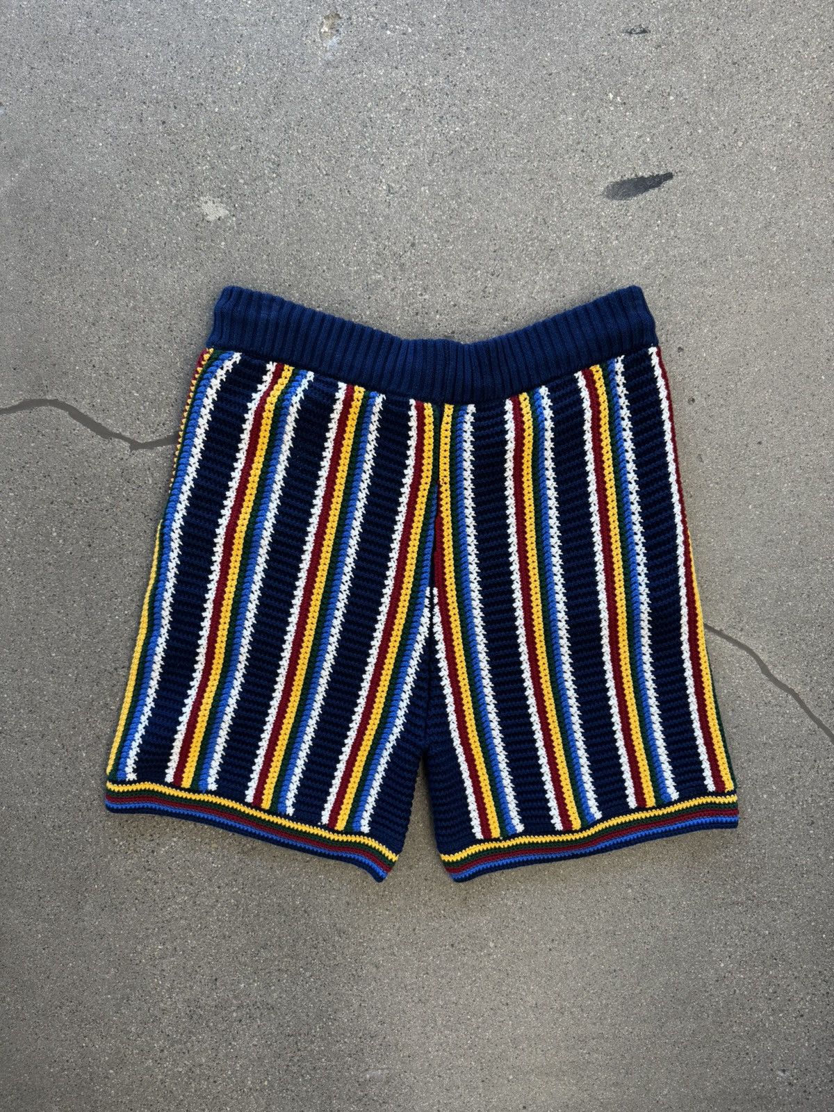 Casablanca Casablanca Crochet Shorts Size US 40 / EU 56 - 2 Thumbnail