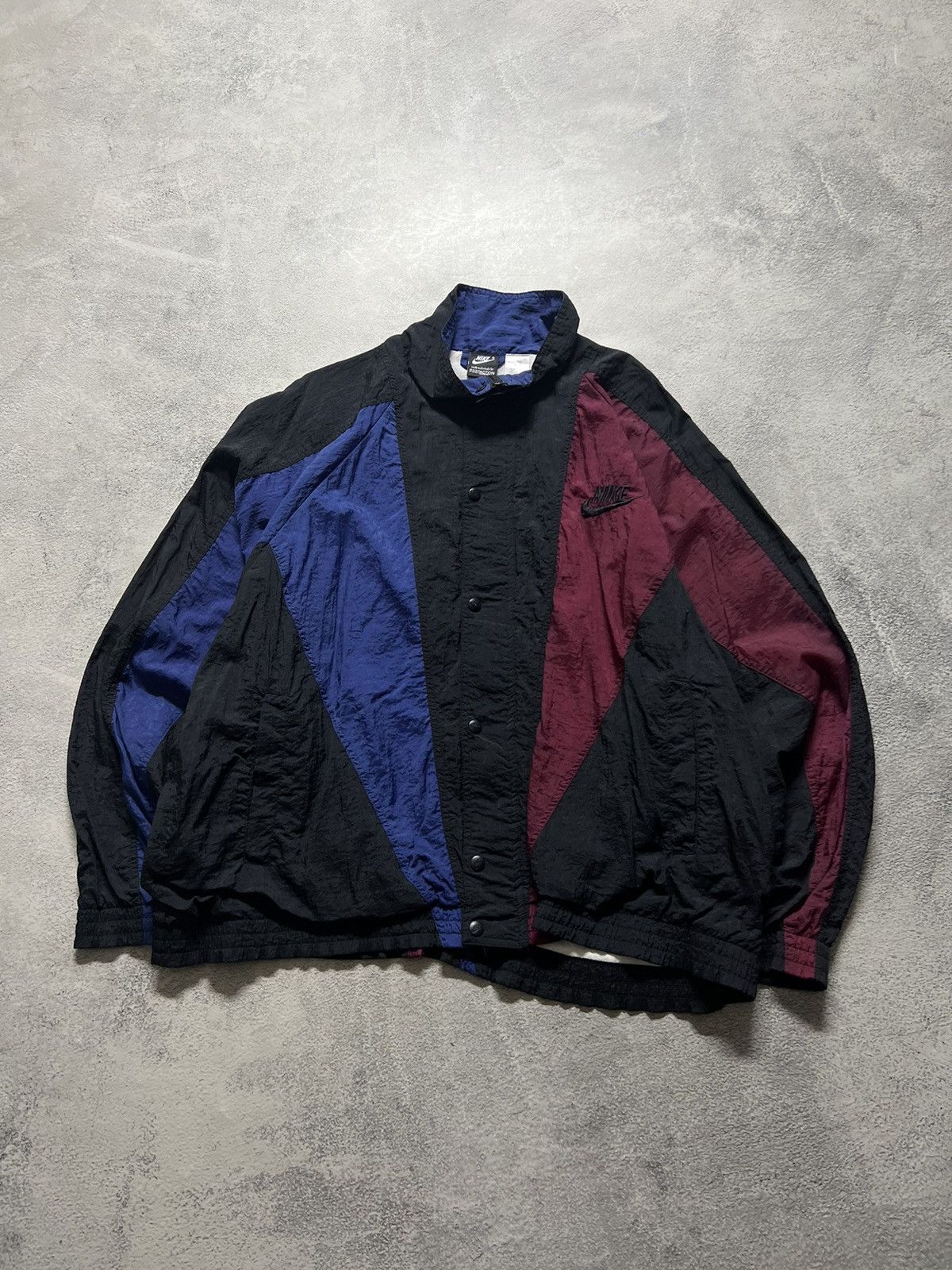Vintage Y2k Nike USA Nylon Rare Jacket 80's