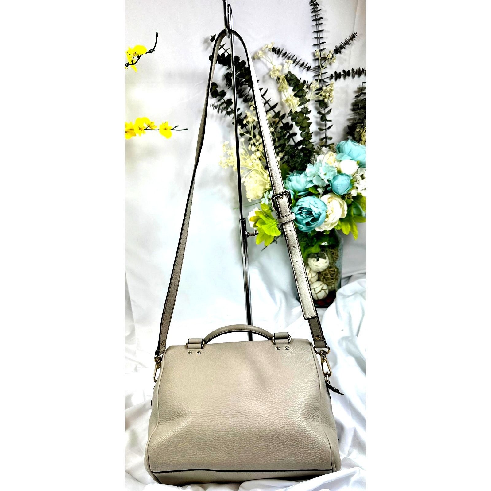 Kate Spade Kate Spade Grant Park Hadlen Crossbody Leather Moussfrost Size ONE SIZE - 11 Thumbnail