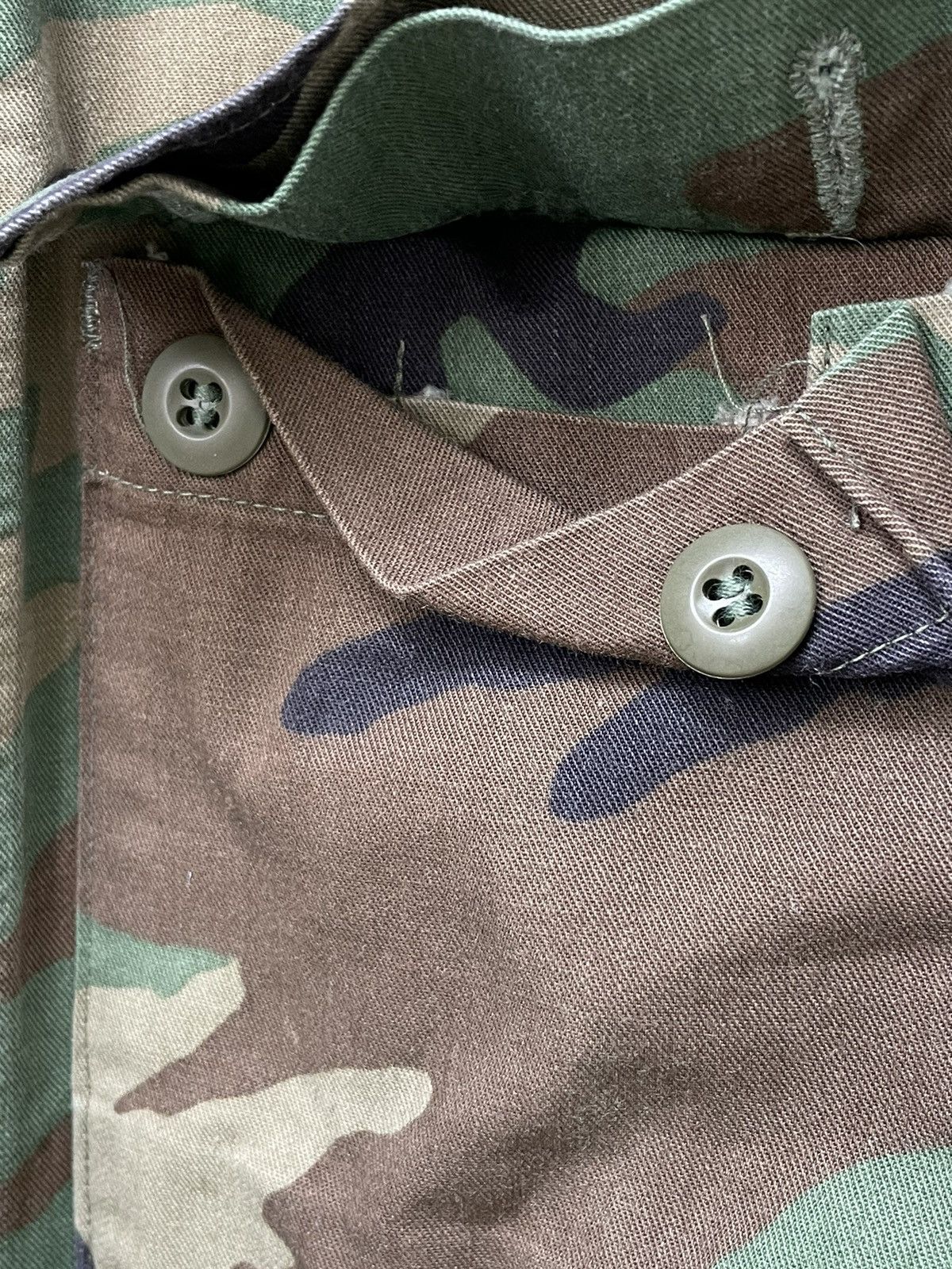 Vintage Vintage US Army 90’s Military Jacket Woodland Camo RARE Size US M / EU 48-50 / 2 - 12 Thumbnail