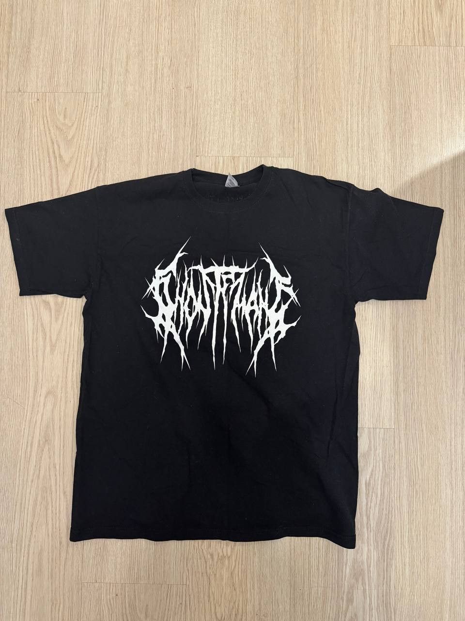 image of Band Tees x Ghostemane 2017 Tour Tee in Black, Men's (Size Large)