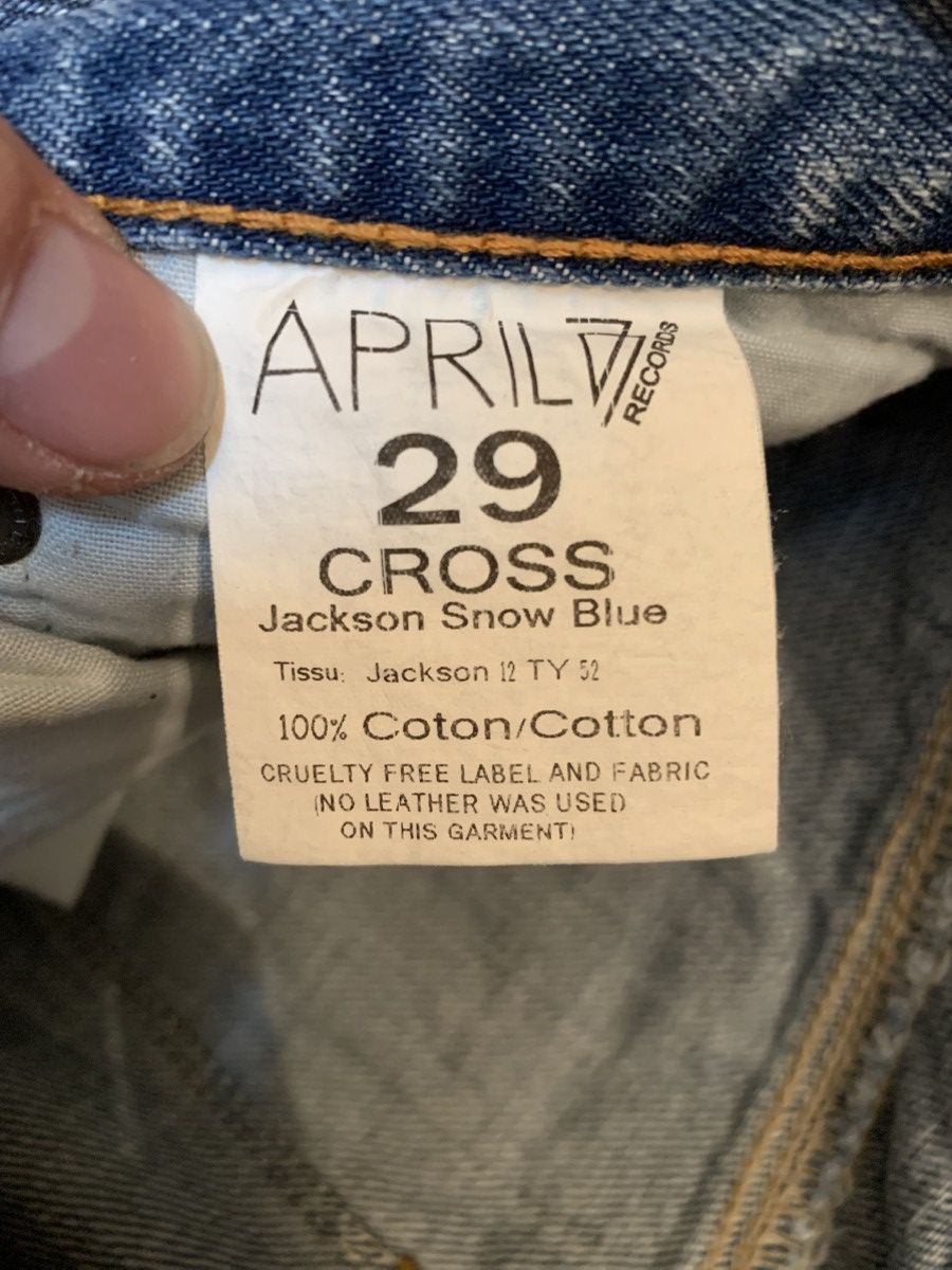 April 77 *RARE* Style CROSS jeans 31/34 Size US 31 - 9 Thumbnail