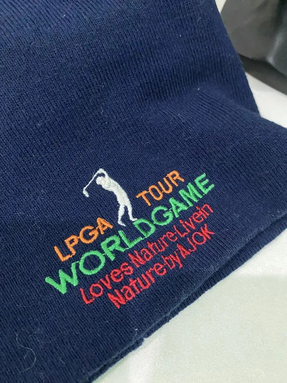 Japanese Brand × Vintage Vintage LPGA Tour Balaclava Plaid Tartan Hat Size ONE SIZE - 5 Thumbnail