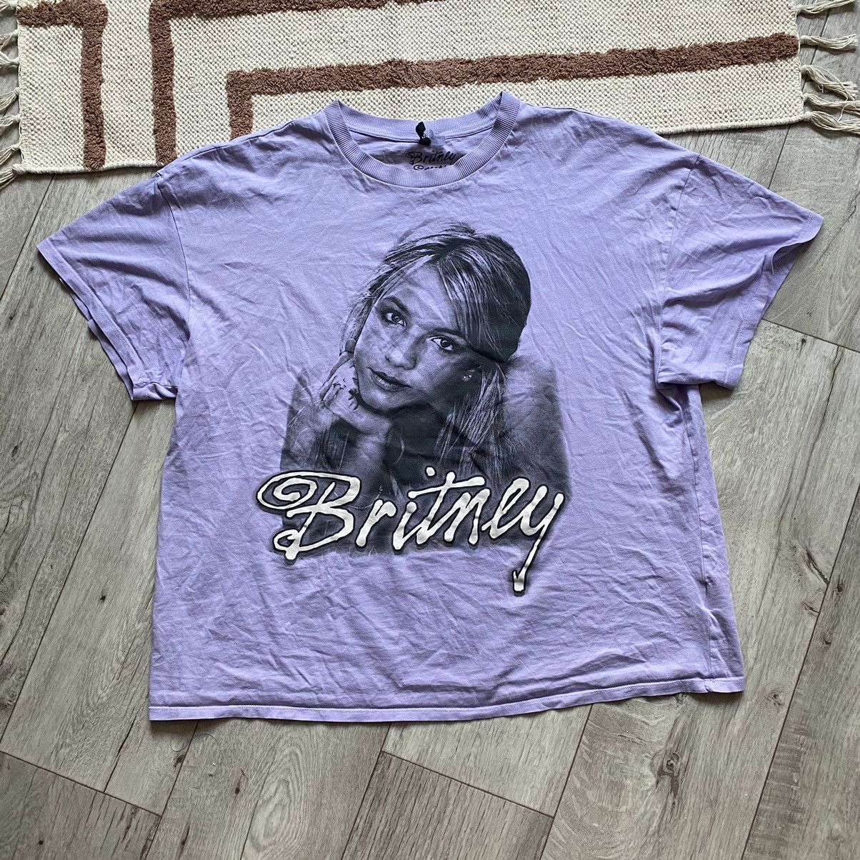 Band Tees BRITNEY SPEARS Y2K GLAM PRINT T SHIRT Size US L / EU 52-54 / 3 - 1 Thumbnail