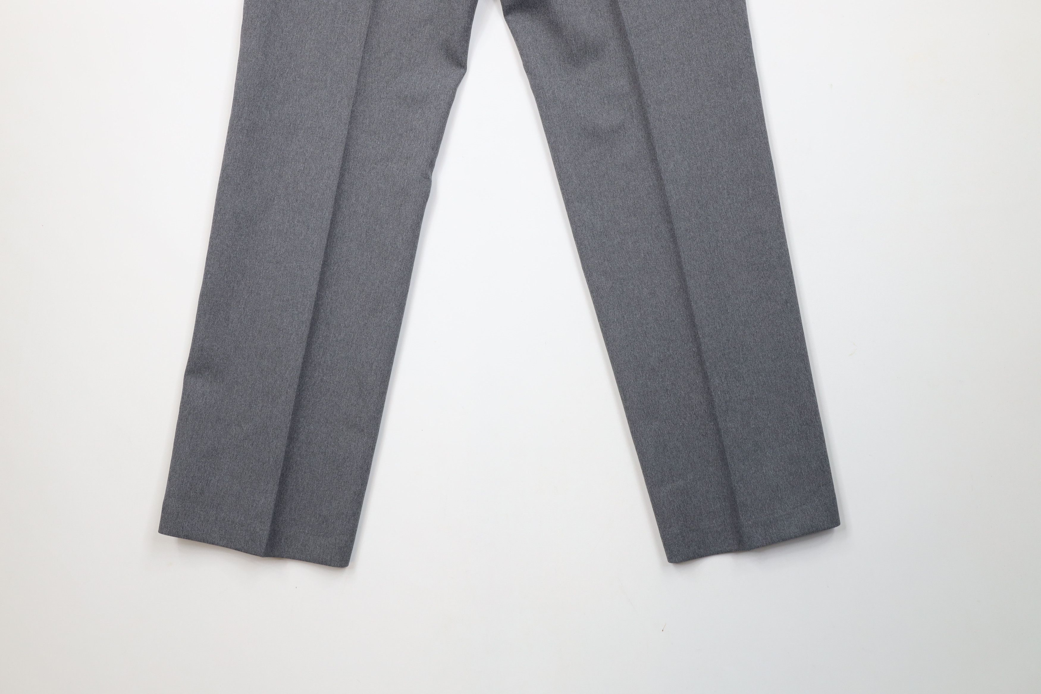 Levi's × Vintage Vintage 70s Levis Wide Leg Chino Pants Heather Gray USA Size US 32 / EU 48 - 11 Thumbnail