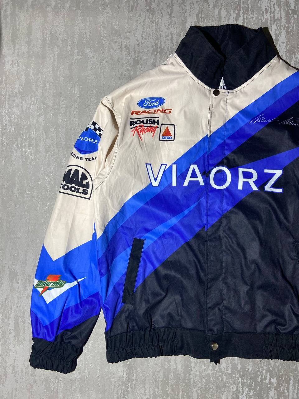 Ford × NASCAR Viagra Ford Viaorz Racing Jacket Size US M / EU 48-50 / 2 - 2 Thumbnail