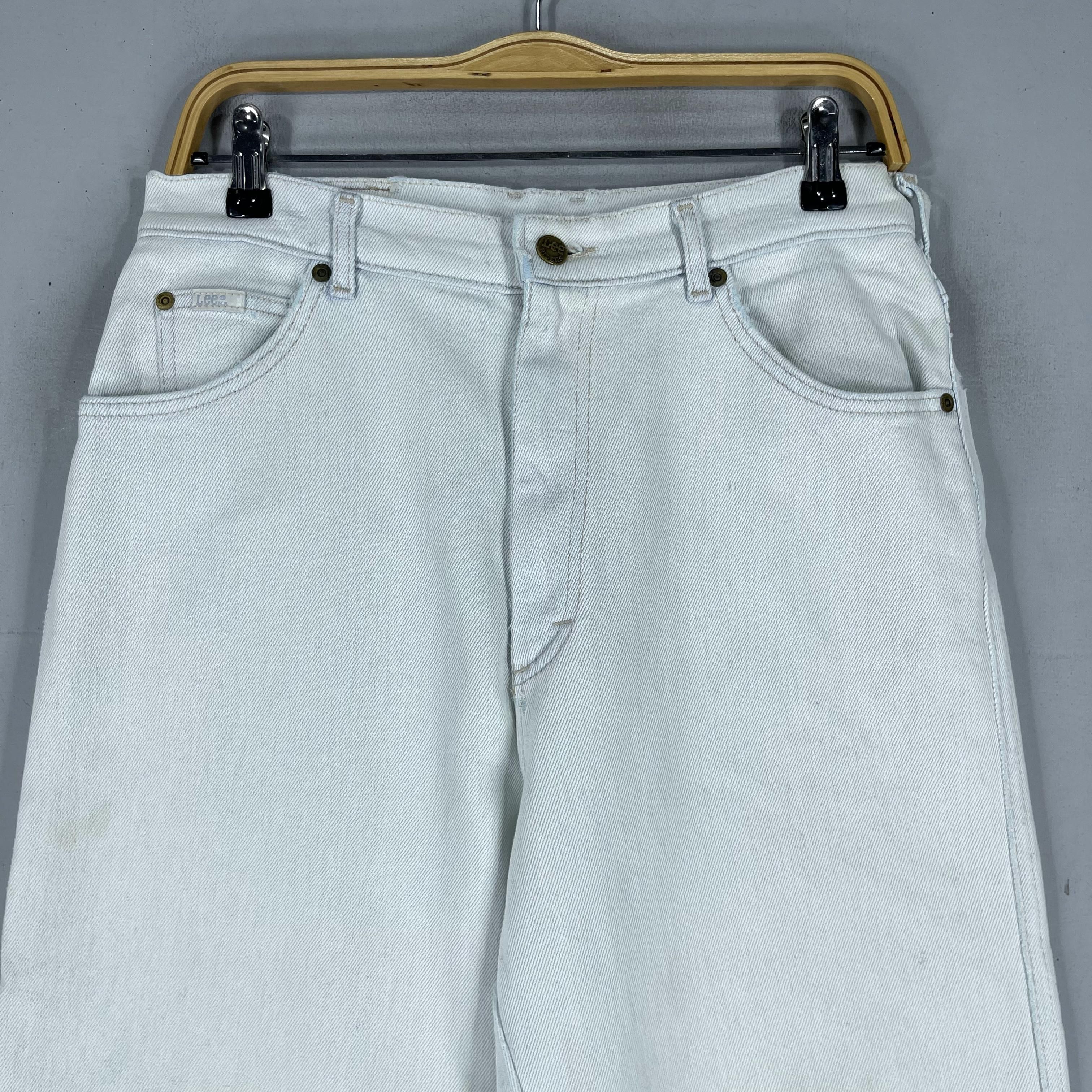 Lee × Vintage W29 L31 Vintage Distressed Lee Rider Dirty Hourglass Jeans Size 29" - 2 Thumbnail