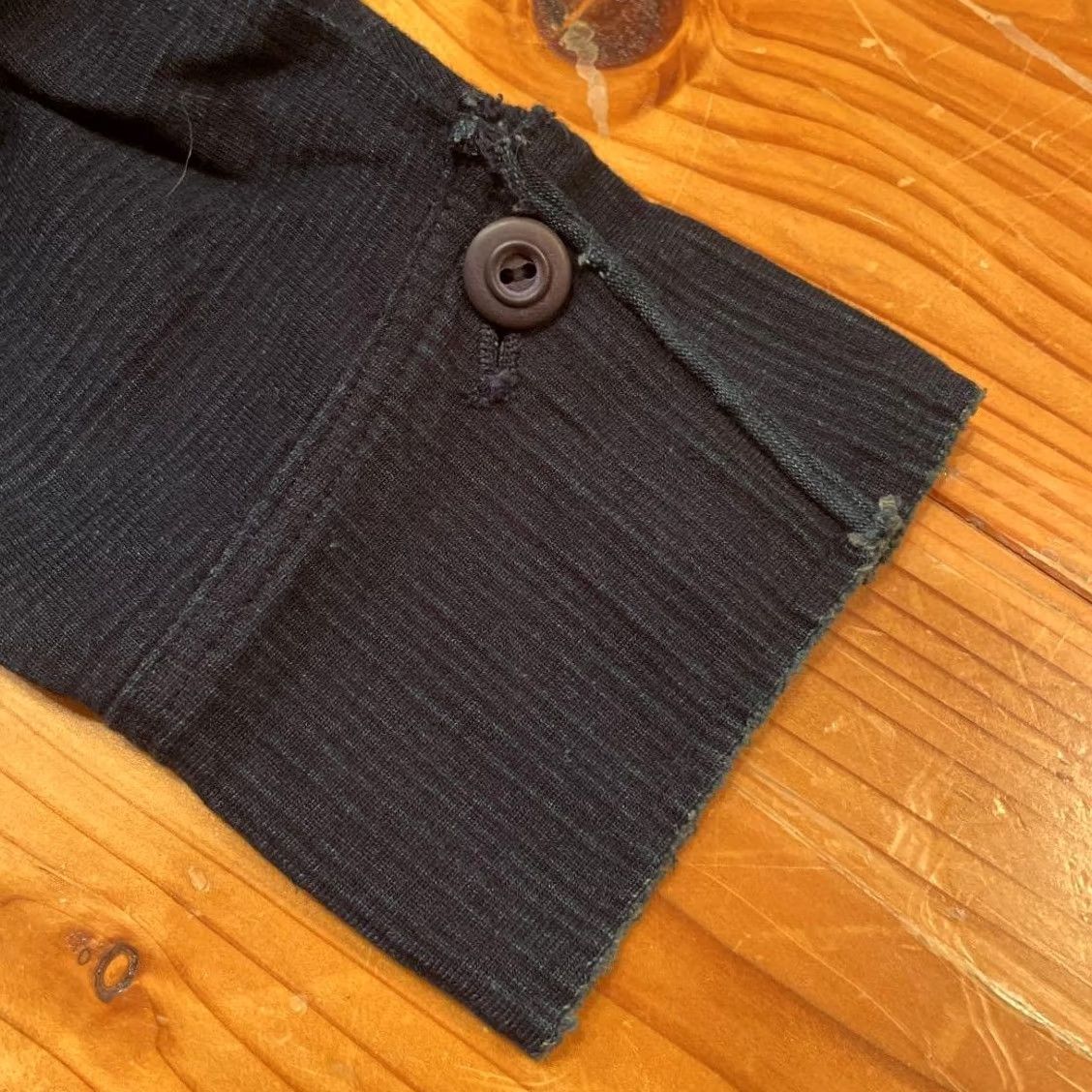 Vintage 45RPM Japanese Indigo Cotton Shirt Jacket Men S Long Sleeve Button-Up Shirt Jacket Indigo Cotton Shirt Jacket Size US S / EU 44-46 / 1 - 5 Thumbnail