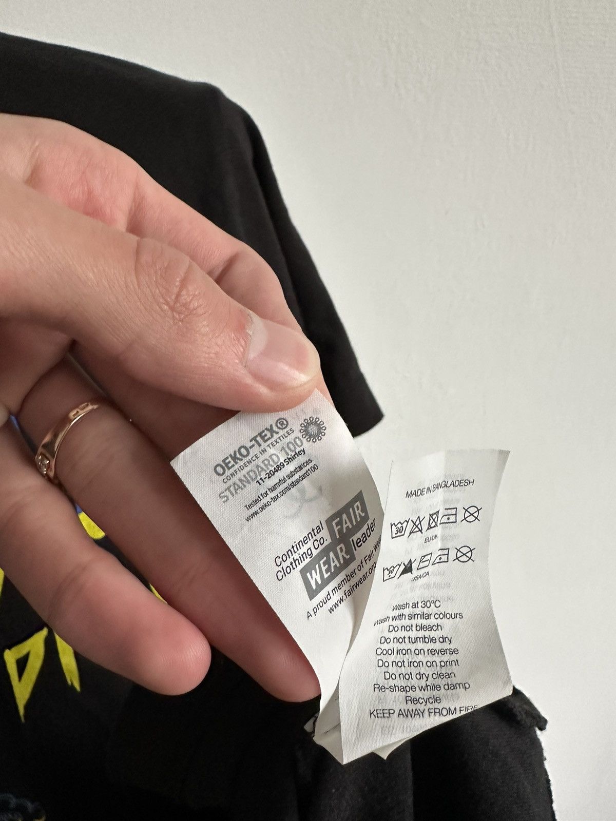 Other T Shirt Of Ukraine stop killing people you fucking dicks Size US M / EU 48-50 / 2 - 5 Thumbnail