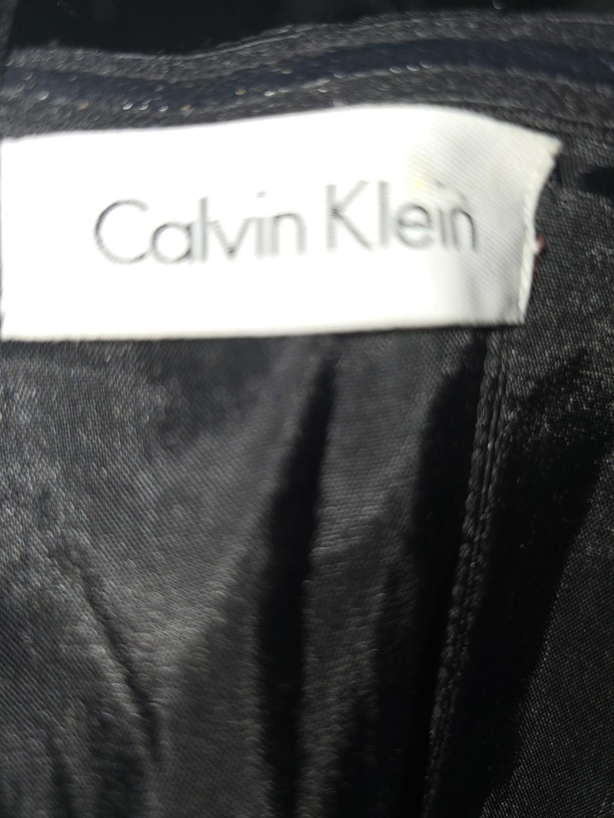 Calvin Klein Elegant Brown Strapless Dress - Perfect for Any Occasion Size M / US 6-8 / IT 42-44 - 2 Thumbnail