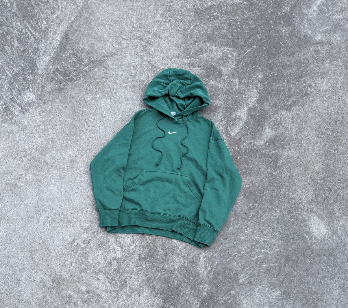 Other Vintage Nike y2k avant-garde streetwear oversize hoodie Size US S / EU 44-46 / 1 - 1 Thumbnail