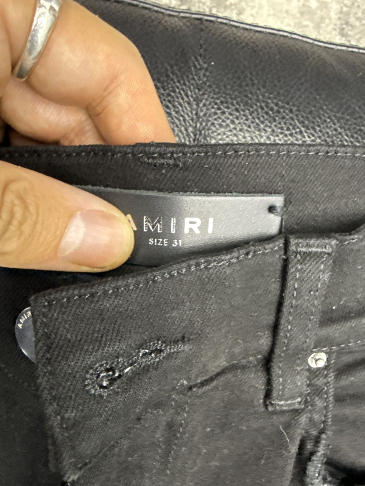 Amiri Amiri track denim size 31 Size US 31 - 4 Thumbnail