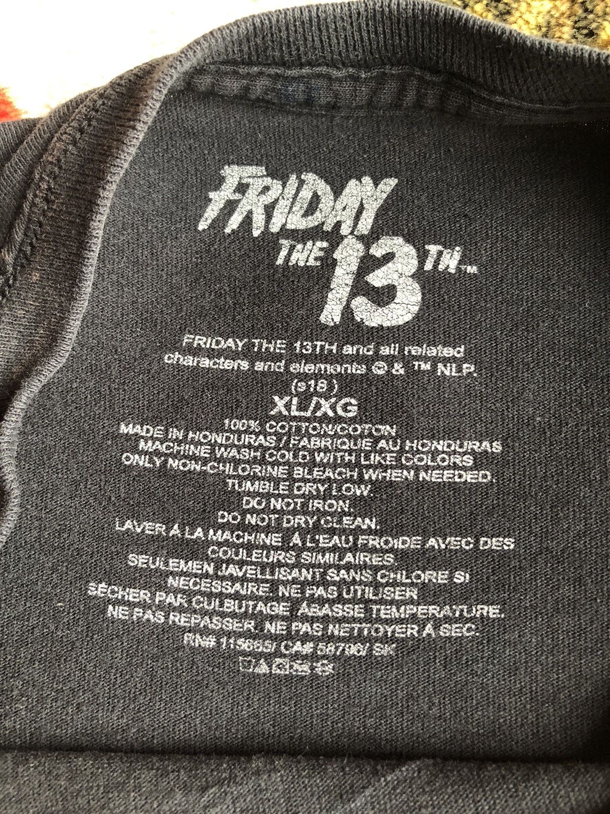 Expert Horror Vintage Friday The 13th Movie Jason Voorhess Long Sleeve Tee Size US XL / EU 56 / 4 - 18 Thumbnail