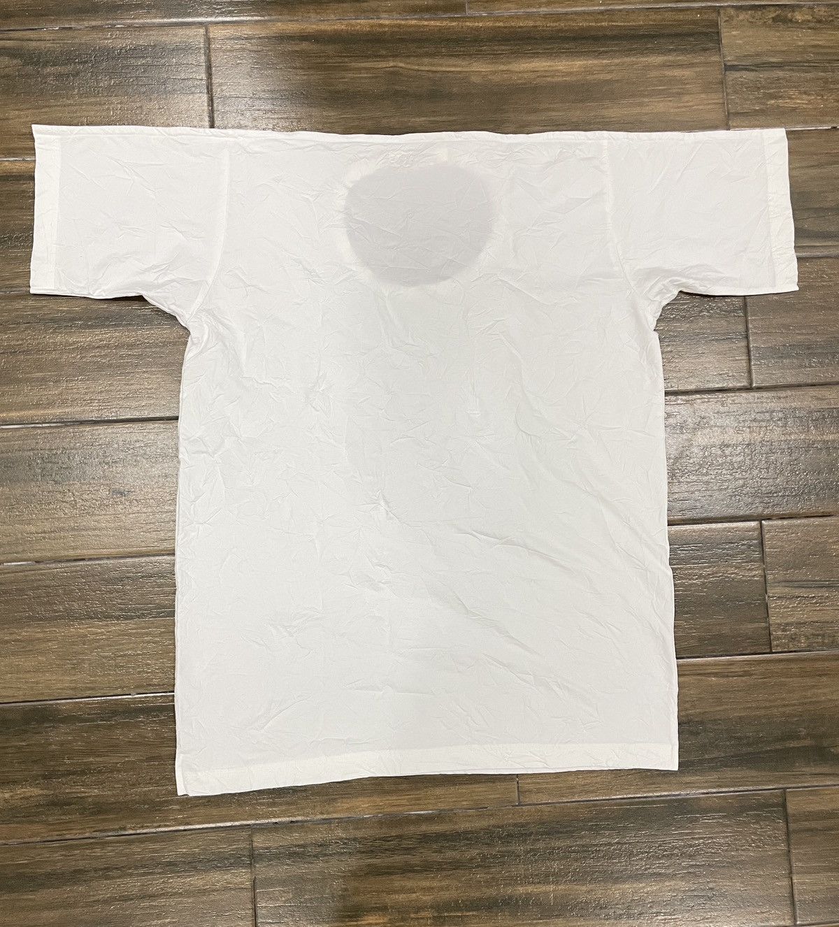 Comme des Garcons Junya Watanabe Winkled Oversized White Tee Size S / US 4 / IT 40 - 4 Thumbnail