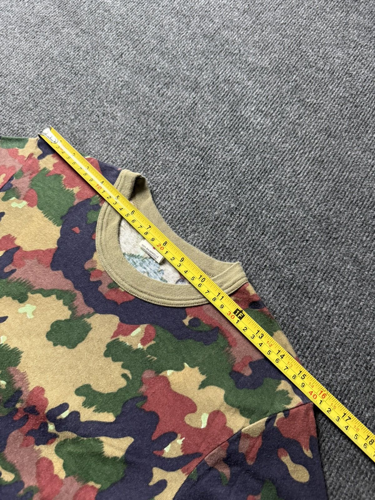 Vintage 00s Vintage Retro Camo T-Shirt Y2K Military Streetwear Tee Size US M / EU 48-50 / 2 - 15 Thumbnail