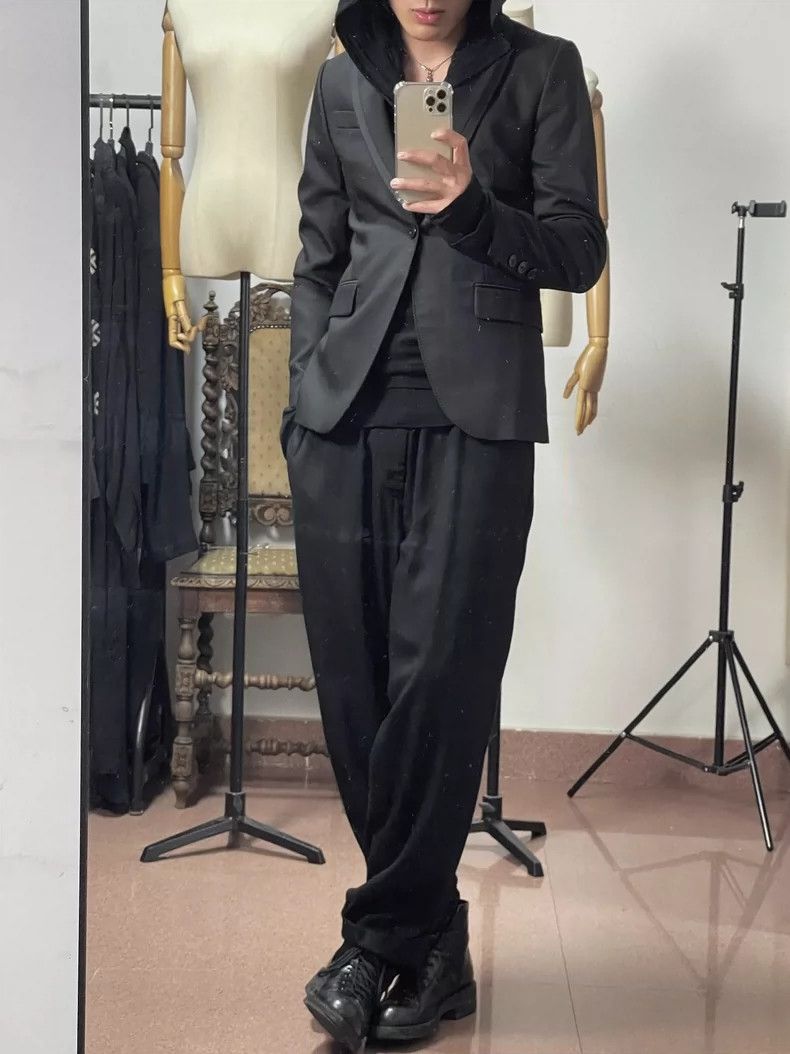 Yohji Yamamoto Yohji Yamamoto size 2 16 aw pocket drawstring trousers 250 Size US 28 / EU 44 - 4 Thumbnail